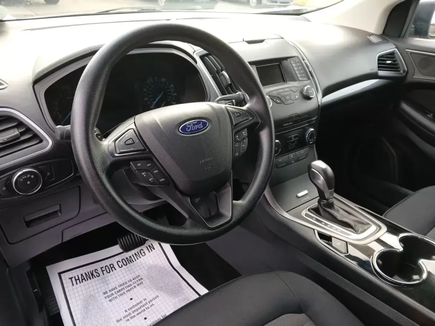 2016 Ford Edge SE AWD (2FMPK4G95GB) with an 2.0L L4 DOHC 16V engine, 6-Speed Automatic transmission, located at 880 E. National Road, Vandalia, OH, 45377, (937) 908-9800, 39.891918, -84.183594 - 2016 Ford Edge SE AWD - Photo#9