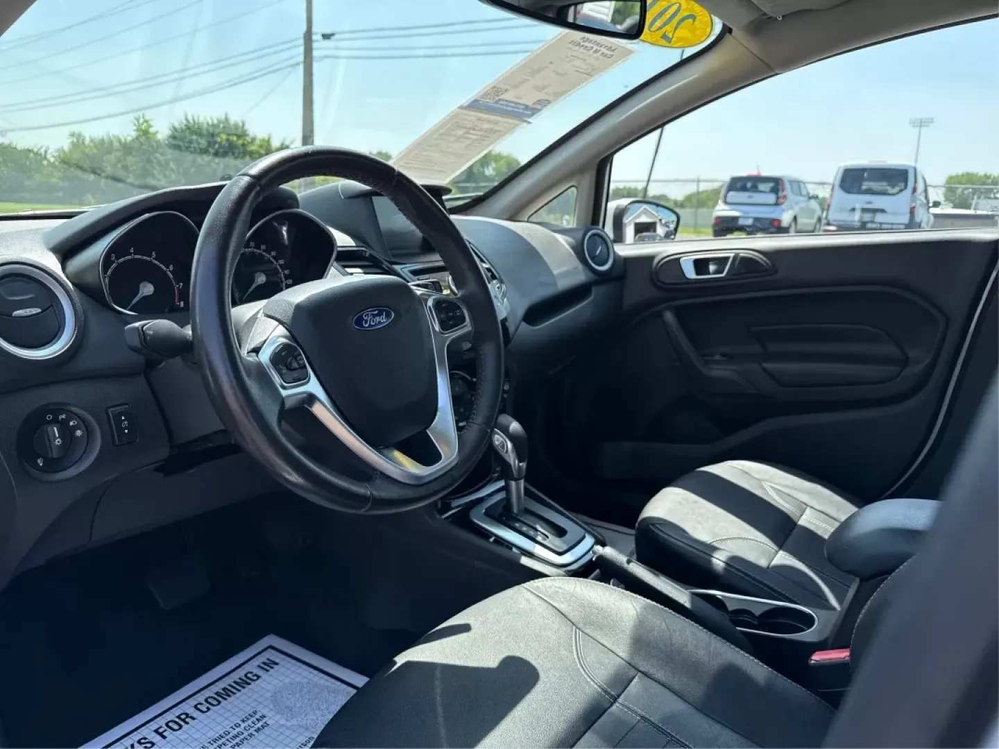 2016 Ford Fiesta Titanium (3FADP4CJ9GM) with an 1.6L I-4 DOHC engine, located at 880 E. National Road, Vandalia, OH, 45377, (937) 908-9800, 39.891918, -84.183594 - **Experience the Ultimate in Style and Comfort with the 2016 Ford Fiesta Titanium Sedan!**<br /> <br /> Are you looking for a stylish yet practical vehicle that fits seamlessly into your daily life? The 2016 Ford Fiesta Titanium Sedan is designed for those who crave sophistication without sacrificin - Photo#9