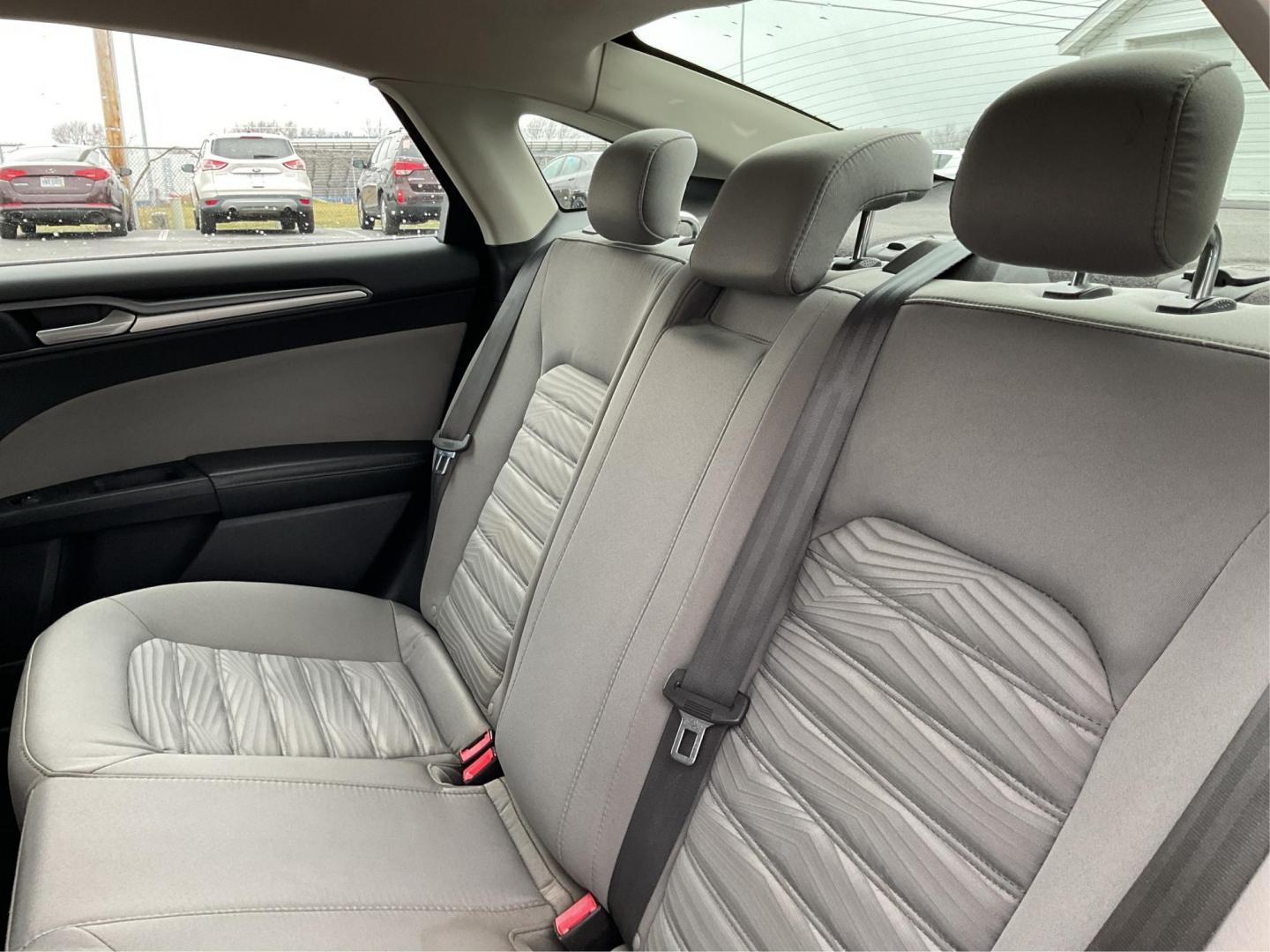2016 Ford Fusion S (3FA6P0G75GR) with an Duratec 2.5L I-4 DOHC engine, located at 1099 N County Rd 25A, Troy, OH, 45373, (937) 908-9800, 40.057079, -84.212883 - 2016 Ford Fusion S - Photo#9