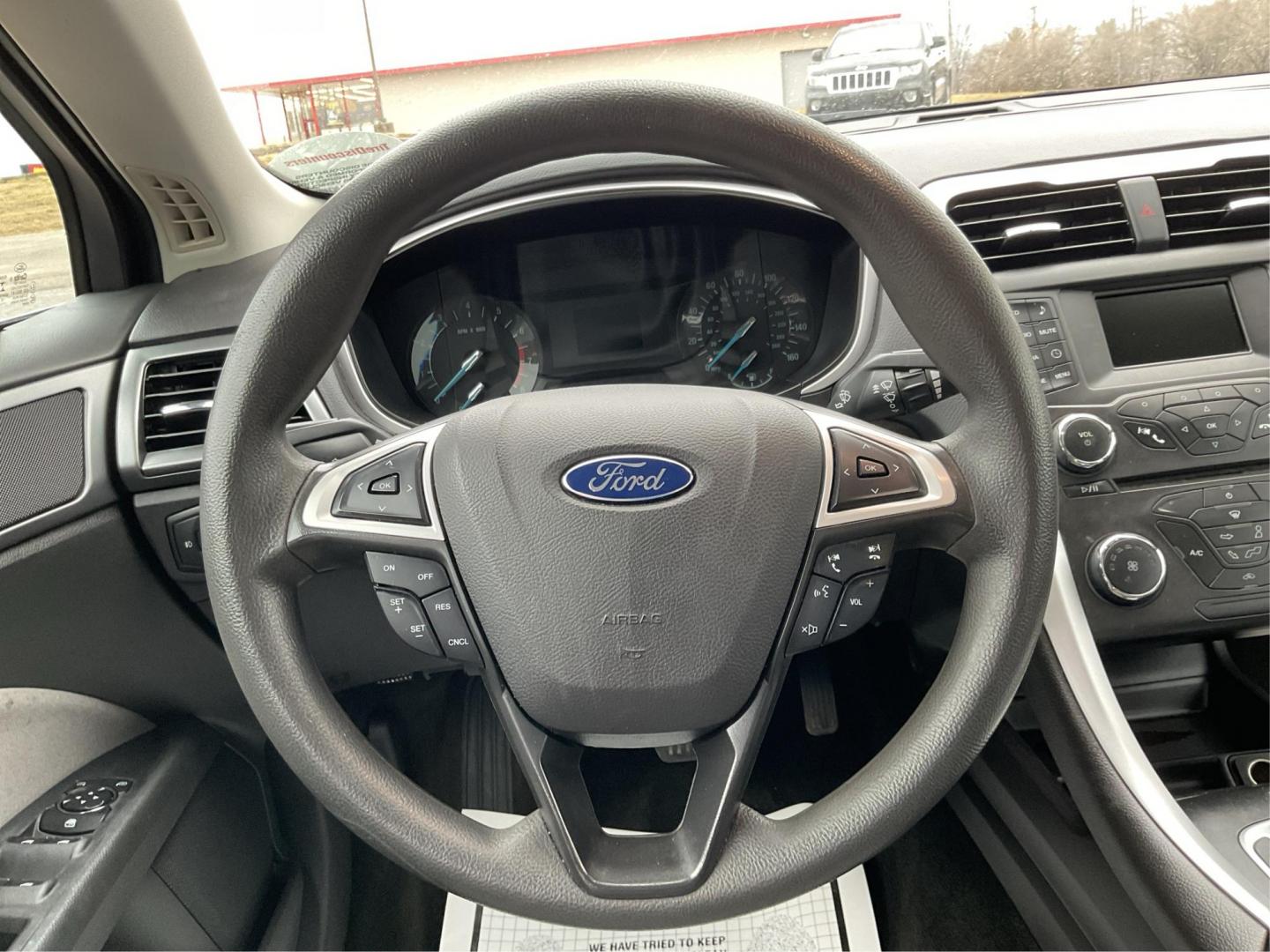 2016 Ford Fusion S (3FA6P0G75GR) with an Duratec 2.5L I-4 DOHC engine, located at 1099 N County Rd 25A, Troy, OH, 45373, (937) 908-9800, 40.057079, -84.212883 - 2016 Ford Fusion S - Photo#15