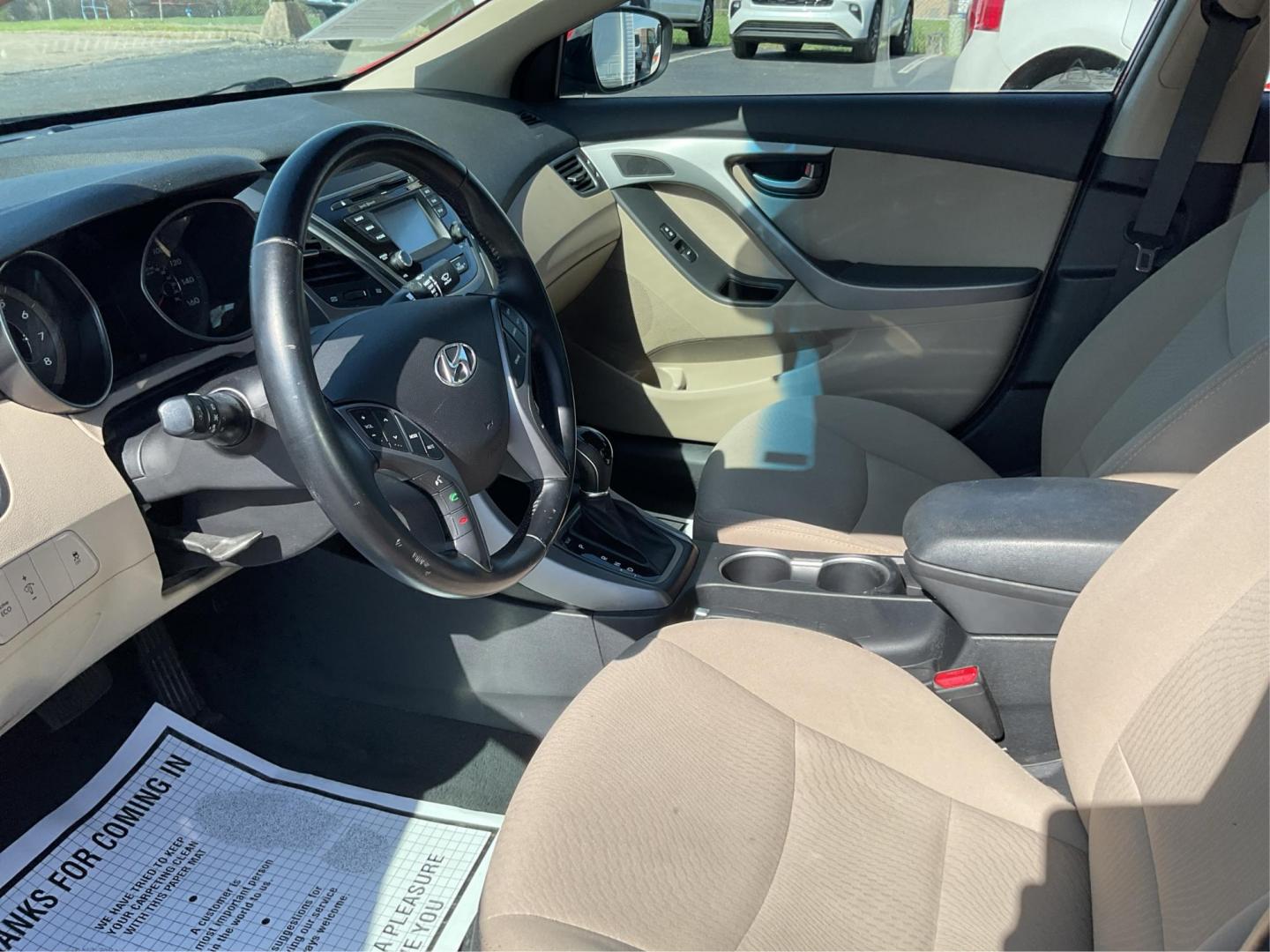 2016 Hyundai Elantra Value Edition (5NPDH4AE4GH) with an Nu 1.8L I-4 DOHC engine, located at 8750 N County Rd 25A, Piqua, OH, 45356, (937) 908-9800, 40.164391, -84.232513 - 2016 Hyundai Elantra Value Edition - Photo#8