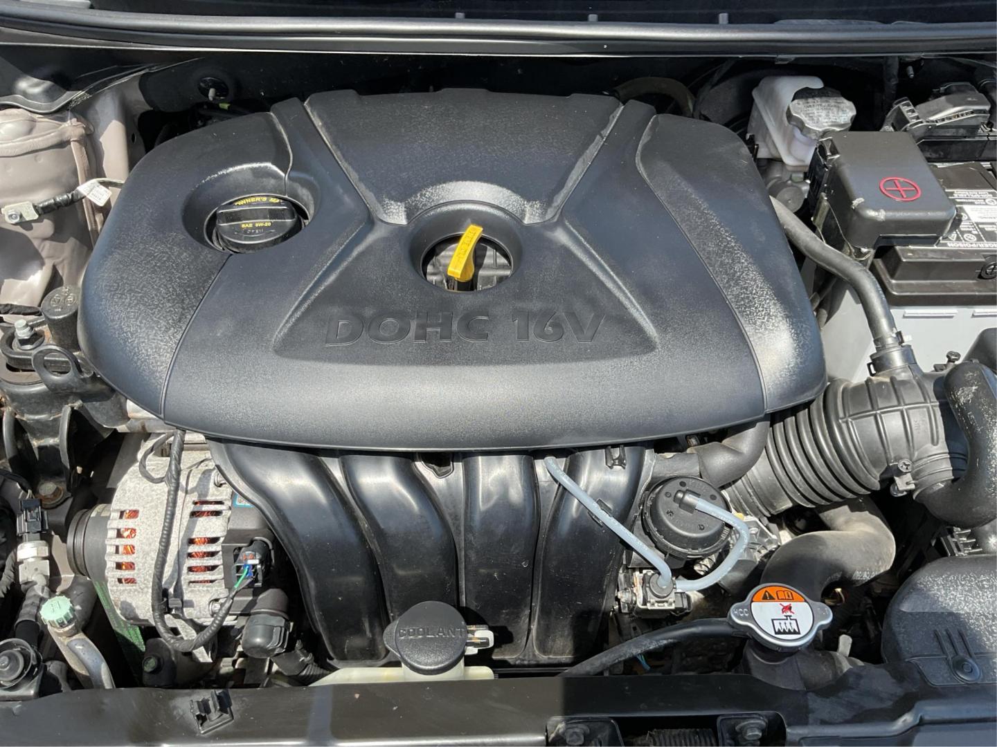 2016 Hyundai Elantra Value Edition (5NPDH4AE3GH) with an Nu 1.8L I-4 DOHC engine, located at 1230 East Main St, Xenia, OH, 45385, (937) 908-9800, 39.688026, -83.910172 - 2016 Hyundai Elantra Value Edition - Photo#11