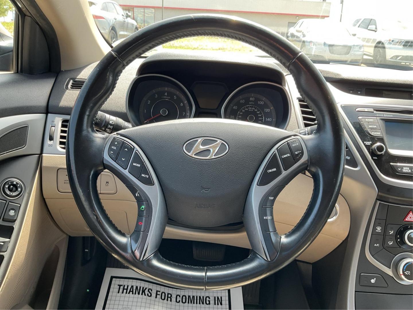 2016 Hyundai Elantra Value Edition (5NPDH4AE3GH) with an Nu 1.8L I-4 DOHC engine, located at 1230 East Main St, Xenia, OH, 45385, (937) 908-9800, 39.688026, -83.910172 - 2016 Hyundai Elantra Value Edition - Photo#16