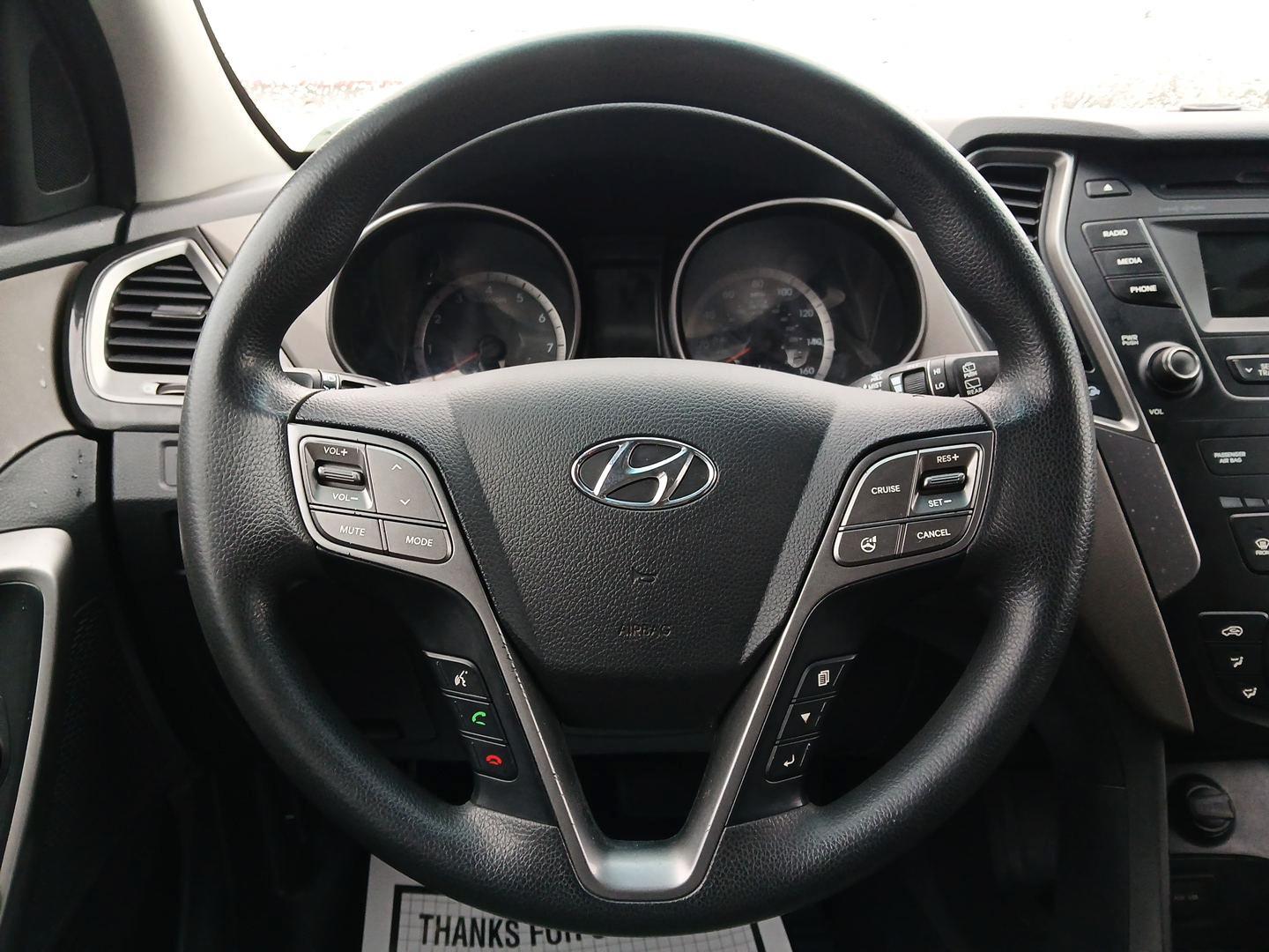 2016 Hyundai Santa Fe Sport 2.4 AWD (5XYZUDLB9GG) with an 2.4L L4 DOHC 16V engine, 6-Speed Automatic transmission, located at 401 Woodman Dr, Riverside, OH, 45431, (937) 908-9800, 39.760899, -84.123421 - 2016 Hyundai Santa Fe Sport 2.4 AWD - Photo#15