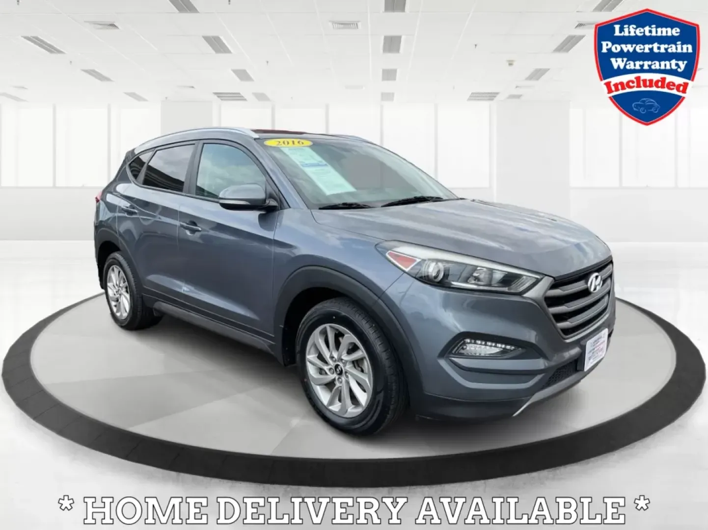 2016 Hyundai Tucson Eco (KM8J3CA24GU) with an 1.6L I-4 gasoline direct injection engine, located at 8750 N County Rd 25A, Piqua, OH, 45356, (937) 908-9800, 40.164391, -84.232513 - **Adventure Awaits: 2016 Hyundai Tucson Eco Your Perfect Companion for Daily Drives and Weekend Getaways!**<br /> <br /> At Advantage Car and Credit, located at 1184 Kauffman Ave, Fairborn, OH 45324, we understand that life is an adventure, and having the right vehicle can make all the difference. - Photo#0