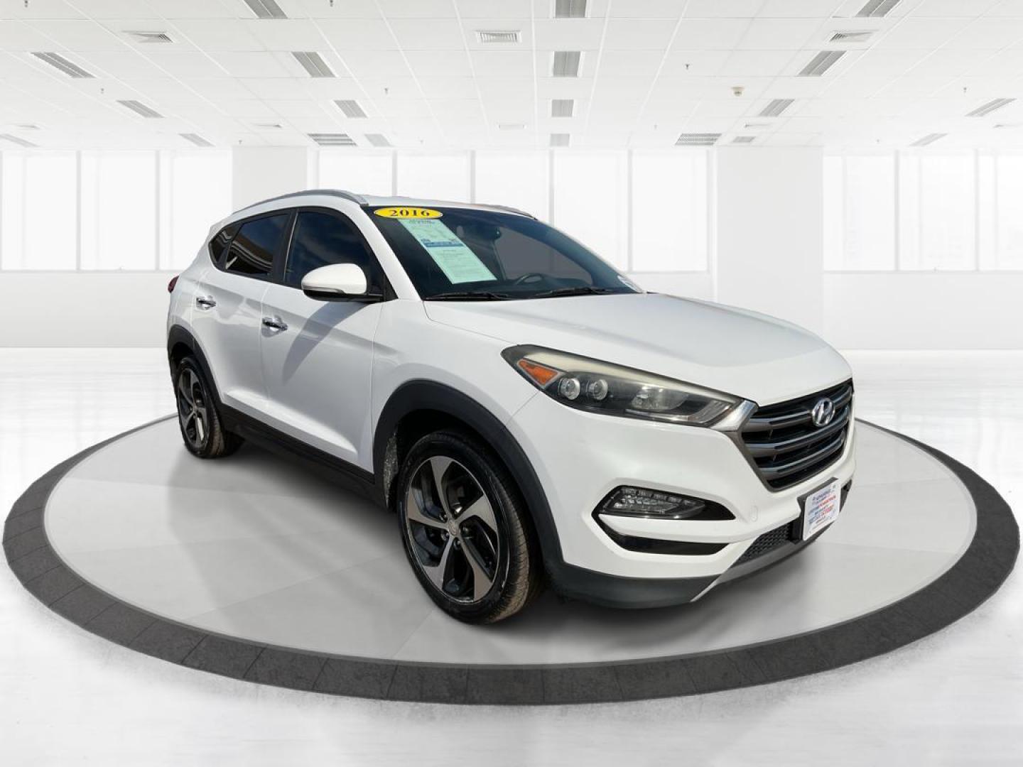 2016 Hyundai Tucson Limited (KM8J3CA20GU) with an 1.6L I-4 gasoline direct injection engine, located at 1099 N County Rd 25A, Troy, OH, 45373, (937) 908-9800, 40.057079, -84.212883 - 2016 Hyundai Tucson Limited - Photo#0