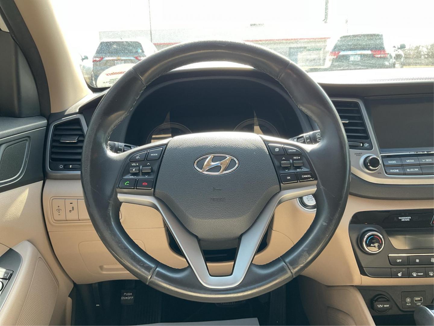 2016 Hyundai Tucson Limited (KM8J3CA20GU) with an 1.6L I-4 gasoline direct injection engine, located at 1099 N County Rd 25A, Troy, OH, 45373, (937) 908-9800, 40.057079, -84.212883 - 2016 Hyundai Tucson Limited - Photo#15
