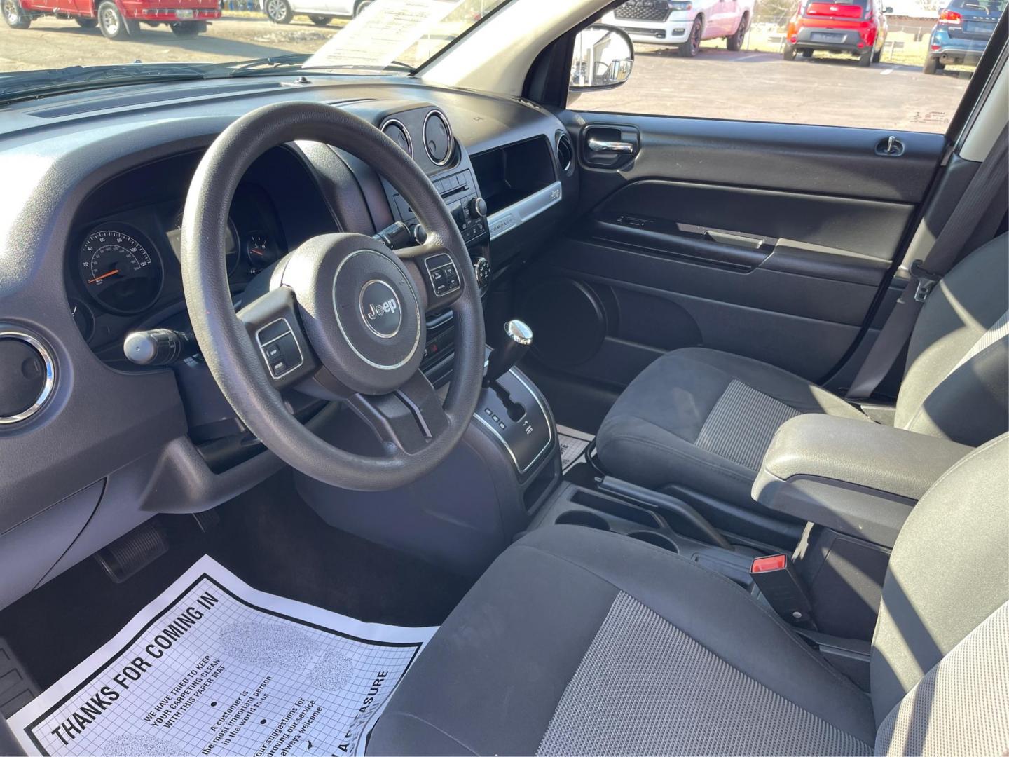 2016 Jeep Compass Sport (1C4NJCBA1GD) with an Other engine, located at 880 E. National Road, Vandalia, OH, 45377, (937) 908-9800, 39.891918, -84.183594 - 2016 Jeep Compass Sport - Photo#8