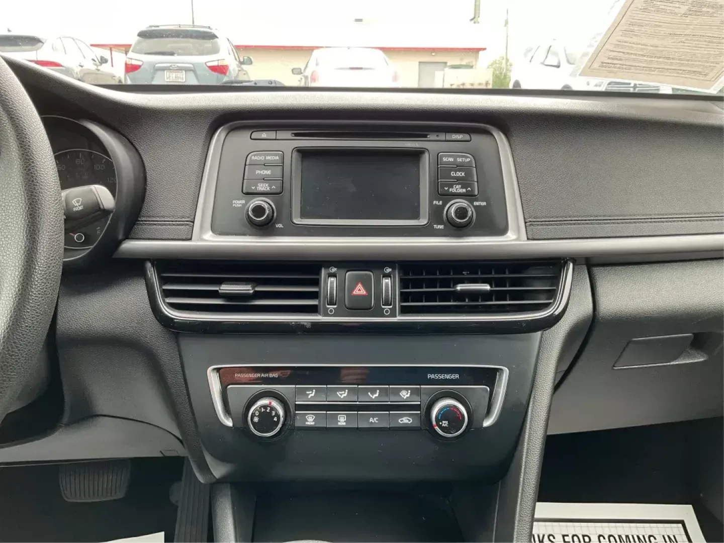 2016 Kia Optima LX (5XXGT4L32GG) with an Theta II 2.4L I-4 gasoline direct injection engine, located at 8750 N County Rd 25A, Piqua, OH, 45356, (937) 908-9800, 40.164391, -84.232513 - 2016 Kia Optima LX - Photo#13