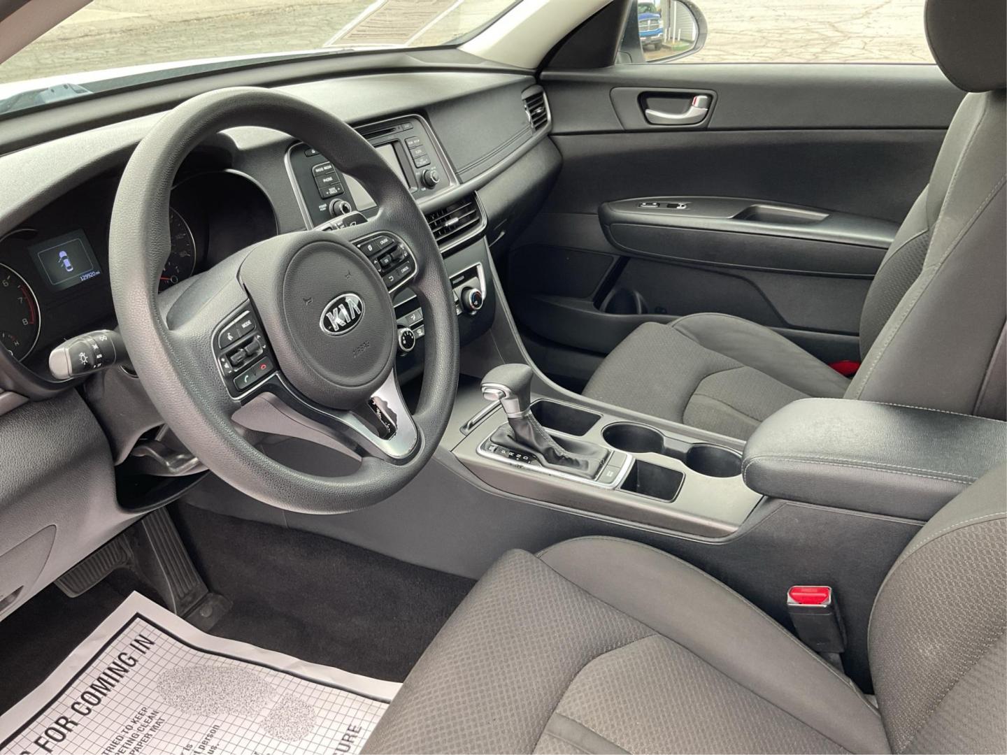 2016 Kia Optima LX (5XXGT4L32GG) with an Theta II 2.4L I-4 gasoline direct injection engine, located at 8750 N County Rd 25A, Piqua, OH, 45356, (937) 908-9800, 40.164391, -84.232513 - 2016 Kia Optima LX - Photo#9