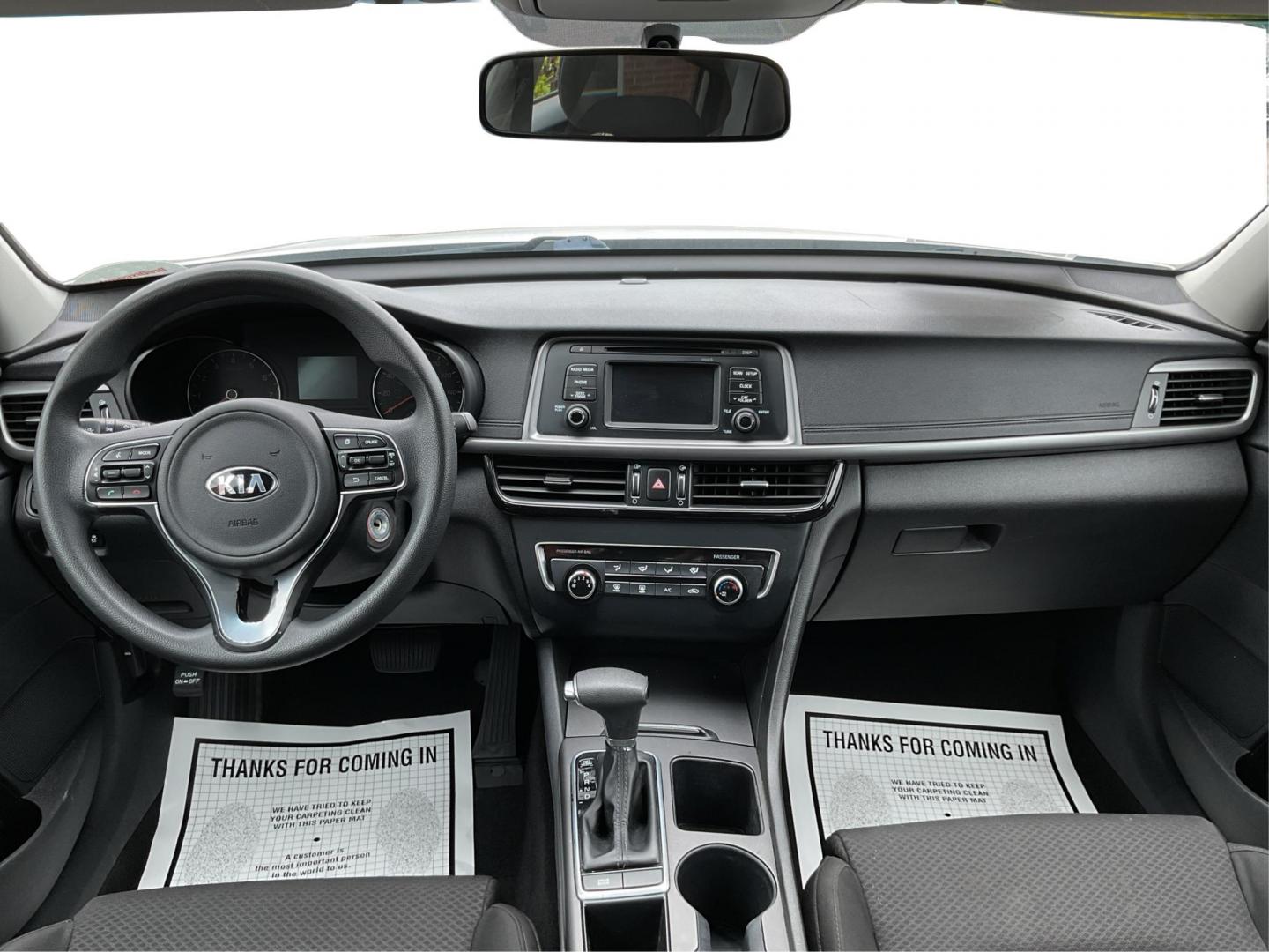 2016 Kia Optima LX (5XXGT4L32GG) with an Theta II 2.4L I-4 gasoline direct injection engine, located at 8750 N County Rd 25A, Piqua, OH, 45356, (937) 908-9800, 40.164391, -84.232513 - 2016 Kia Optima LX - Photo#19