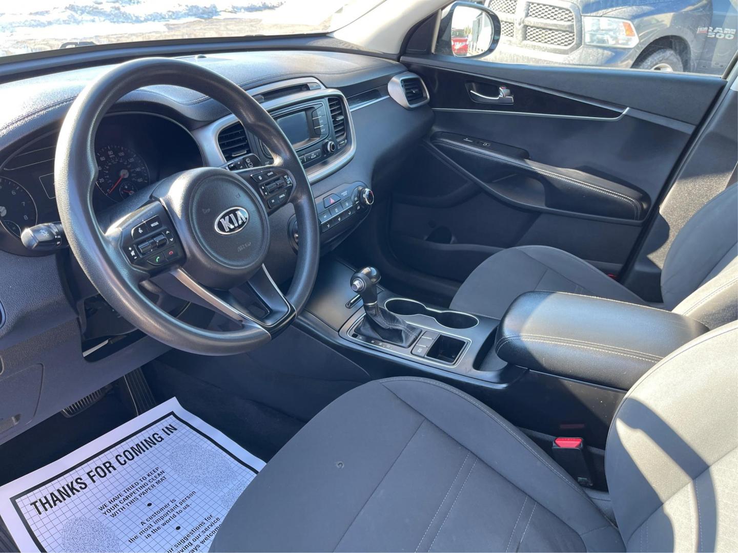 2016 Kia Sorento LX V6 2WD (5XYPG4A55GG) with an 3.3L V6 DOHC 24V engine, 6-Speed Automatic transmission, located at 1230 East Main St, Xenia, OH, 45385, (937) 908-9800, 39.688026, -83.910172 - Third Row - Photo#8