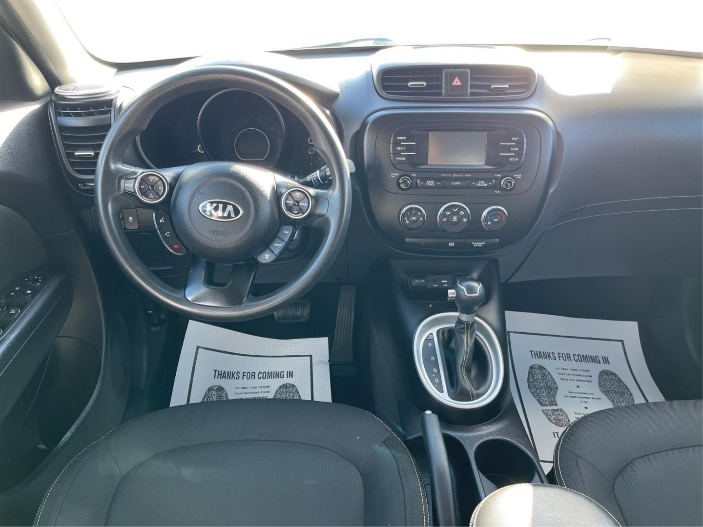 2016 Kia Soul + (KNDJP3A58G7) with an 2.0L L4 DOHC 16V engine, 6-Speed Automatic transmission, located at 880 E. National Road, Vandalia, OH, 45377, (937) 908-9800, 39.891918, -84.183594 - 2016 Kia Soul + - Photo#20