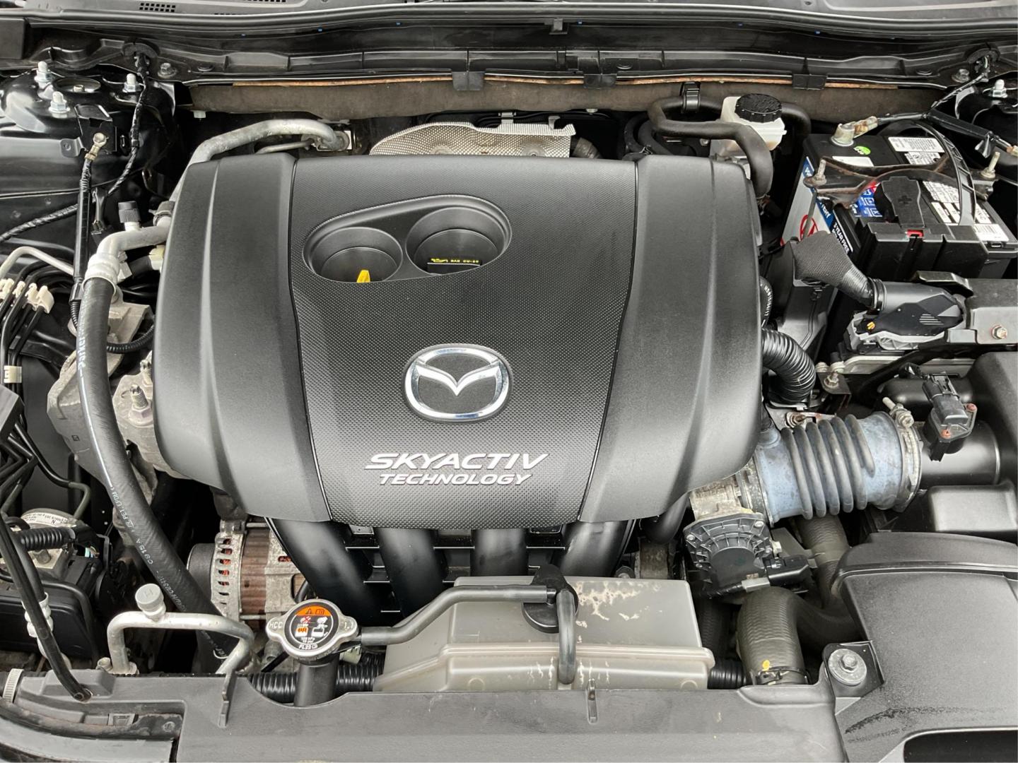 2016 Mazda MAZDA3 i Sport AT 4-Door (JM1BM1U74G1) with an 2.0L L4 DOHC 16V engine, 6-Speed Automatic transmission, located at 8750 N County Rd 25A, Piqua, OH, 45356, (937) 908-9800, 40.164391, -84.232513 - 2016 Mazda MAZDA3 i Sport AT 4-Door - Photo#10