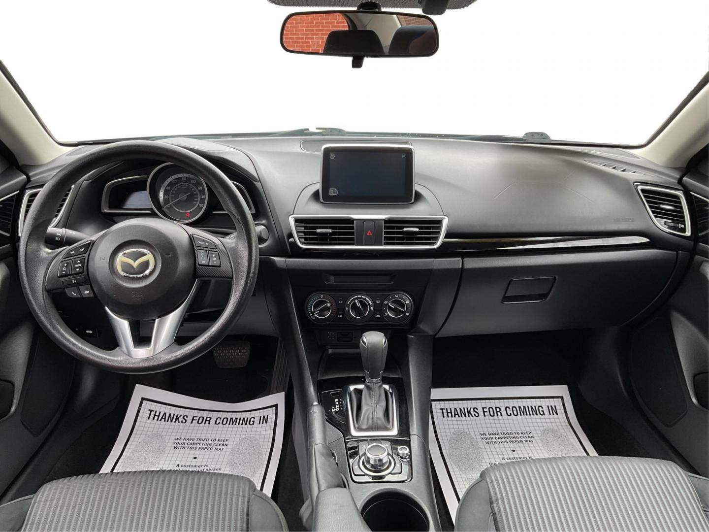 2016 Mazda MAZDA3 i Sport AT 4-Door (JM1BM1U74G1) with an 2.0L L4 DOHC 16V engine, 6-Speed Automatic transmission, located at 8750 N County Rd 25A, Piqua, OH, 45356, (937) 908-9800, 40.164391, -84.232513 - 2016 Mazda MAZDA3 i Sport AT 4-Door - Photo#18