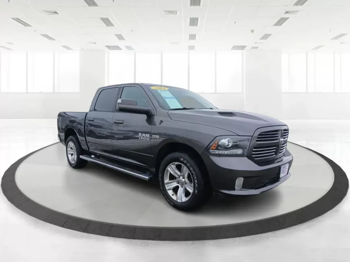2016 Ram 1500 Sport Crew Cab SWB 4WD (1C6RR7MT8GS) with an 5.7L V8 OHV 16V engine, 8-Speed Automatic transmission, located at 401 Woodman Dr, Riverside, OH, 45431, (937) 908-9800, 39.760899, -84.123421 - 2016 Ram 1500 Sport Crew Cab SWB 4WD - Photo#0