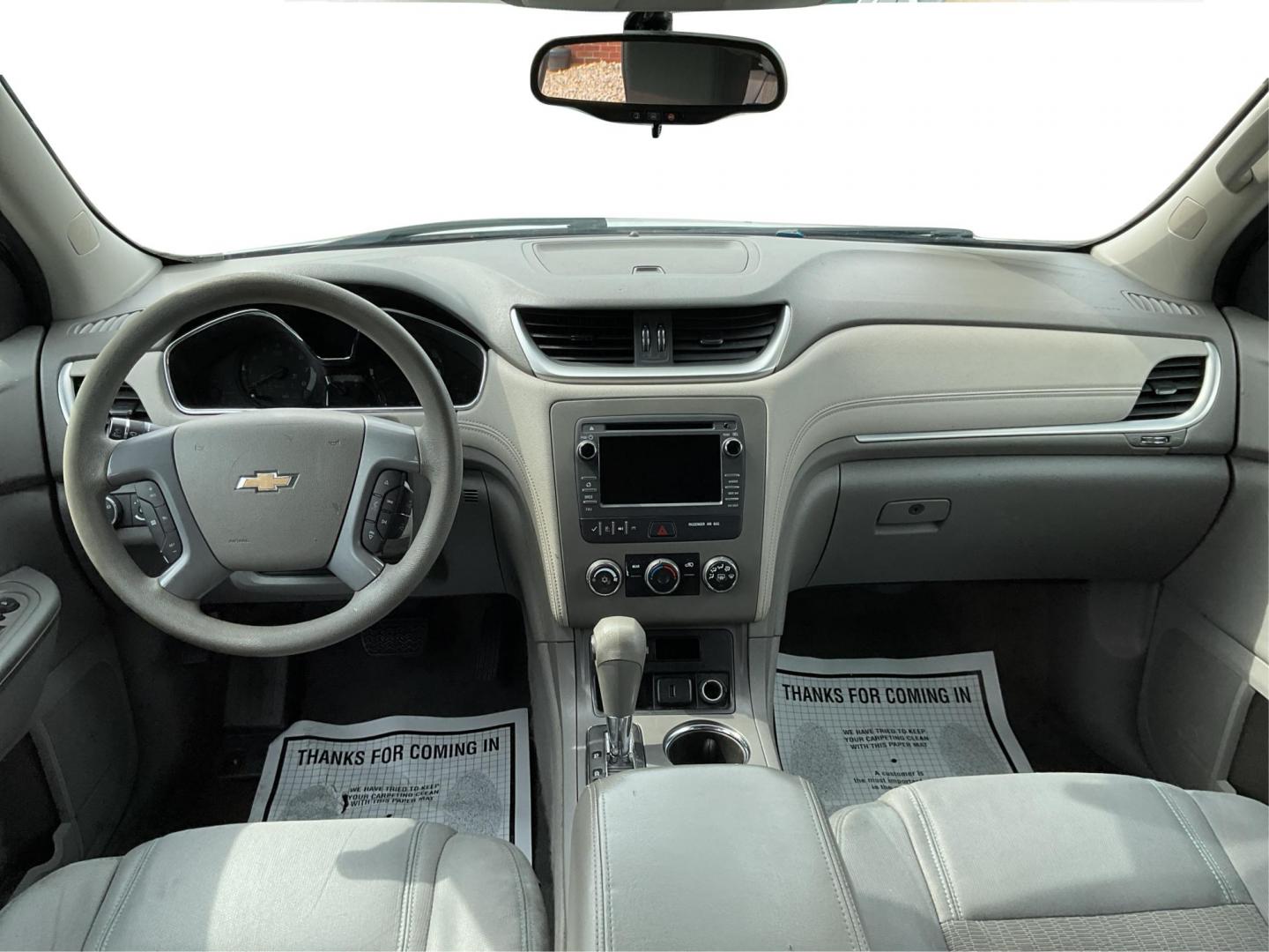 2017 Chevrolet Traverse LS (1GNKRFED9HJ) with an 3.6L V-6 gasoline direct injection engine, located at 1230 East Main St, Xenia, OH, 45385, (937) 908-9800, 39.688026, -83.910172 - Third Row - Photo#19