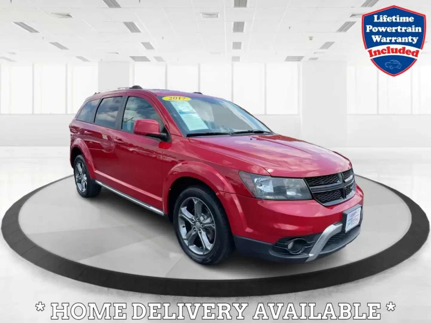 2017 Dodge Journey Crossroad Plus AWD (3C4PDDGG2HT) with an Pentastar 3.6L V-6 DOHC engine, located at 4508 South Dixie Dr, Moraine, OH, 45439, (937) 908-9800, 39.689976, -84.218452 - ### Adventure Awaits: Discover Your 2017 Dodge Journey Crossroad Plus AWD at Advantage Car and Credit!<br /> <br /> Are you ready to elevate your family outings or weekend adventures? The perfect blend of comfort, capability, and style awaits you with this stunning 2017 Dodge Journey Crossroad Plus - Photo#0