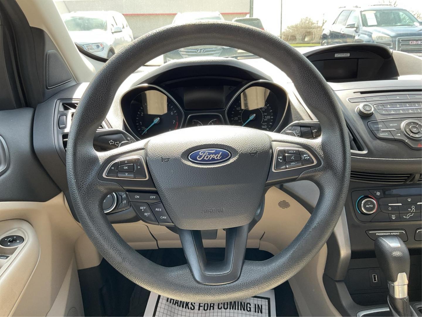 2017 Ford Escape SE (1FMCU0G9XHU) with an EcoBoost 1.5L I-4 gasoline direct injection engine, located at 4508 South Dixie Dr, Moraine, OH, 45439, (937) 908-9800, 39.689976, -84.218452 - 2017 Ford Escape SE - Photo#14