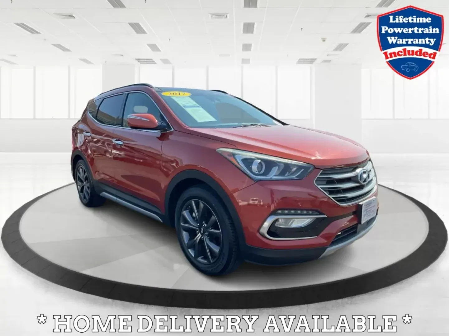 2017 Hyundai Santa Fe 2.0T Ultimate (5XYZW4LA5HG) with an Theta II 2L I-4 gasoline direct injection engine, located at 1184 Kauffman Ave, Fairborn, OH, 45324, (937) 908-9800, 39.807072, -84.030914 - Are you ready to elevate your family adventures or commute comfortably while tackling any road with confidence? Look no further than this 2017 Hyundai Santa Fe 2.0T Ultimate, available now at Advantage Car and Credit in Fairborn, OH. This SUV is not just a vehicle; it's your ticket to creating unfor - Photo#0
