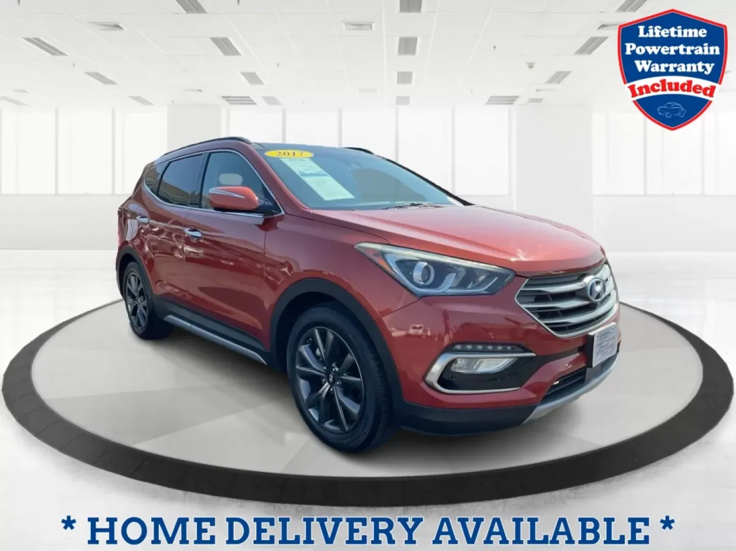2017 Hyundai Santa Fe 2.0T Ultimate (5XYZW4LA5HG) with an Theta II 2L I-4 gasoline direct injection engine, located at 1184 Kauffman Ave, Fairborn, OH, 45324, (937) 908-9800, 39.807072, -84.030914 - Are you ready to elevate your family adventures or commute comfortably while tackling any road with confidence? Look no further than this 2017 Hyundai Santa Fe 2.0T Ultimate, available now at Advantage Car and Credit in Fairborn, OH. This SUV is not just a vehicle; it's your ticket to creating unfor - Photo#0