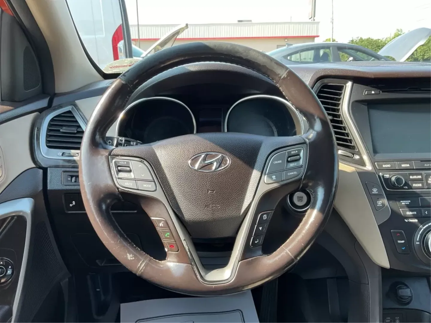 2017 Hyundai Santa Fe 2.0T Ultimate (5XYZW4LA5HG) with an Theta II 2L I-4 gasoline direct injection engine, located at 1184 Kauffman Ave, Fairborn, OH, 45324, (937) 908-9800, 39.807072, -84.030914 - Are you ready to elevate your family adventures or commute comfortably while tackling any road with confidence? Look no further than this 2017 Hyundai Santa Fe 2.0T Ultimate, available now at Advantage Car and Credit in Fairborn, OH. This SUV is not just a vehicle; it's your ticket to creating unfor - Photo#16