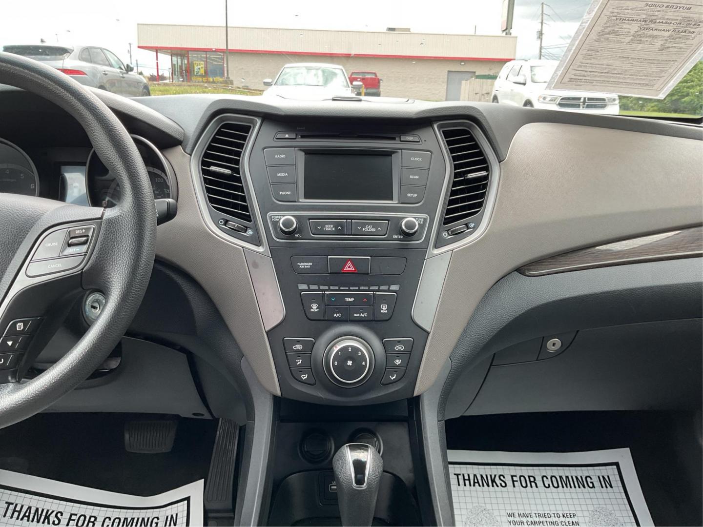 2017 Hyundai Santa Fe Sport 2.4L (5NMZTDLB4HH) with an Theta II 2.4L I-4 gasoline direct injection engine, located at 1951 S Dayton Lakeview Rd., New Carlisle, OH, 45344, (937) 908-9800, 39.890999, -84.050255 - 2017 Hyundai Santa Fe Sport 2.4L - Photo#13