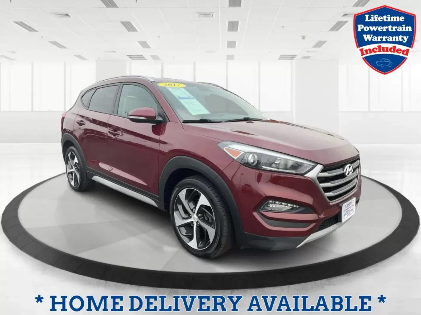 2017 Hyundai Tucson Sport (KM8J3CA29HU) with an 1.6L I-4 gasoline direct injection engine, located at 1099 N County Rd 25A, Troy, OH, 45373, (937) 908-9800, 40.057079, -84.212883 - **Discover Adventure in the 2017 Hyundai Tucson: Your Ideal SUV for Every Journey!**<br /> <br /> Are you ready to elevate your driving experience? The 2017 Hyundai Tucson in striking Ruby Wine is here, tailored for those who crave versatility and reliability in their daily adventures. Whether you'r - Photo#0