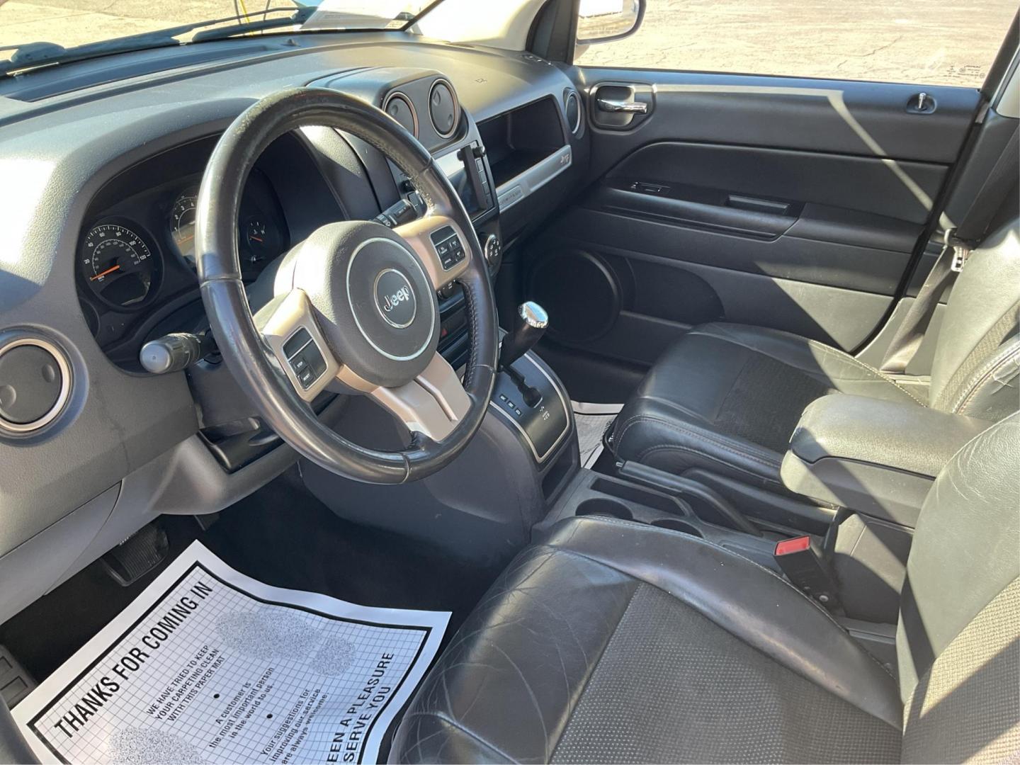 2017 White Knuckle Clear Coat Jeep Compass Sport FWD (1C4NJCBB4HD) with an 2.4L L4 DOHC 16V engine, located at 8750 N County Rd 25A, Piqua, OH, 45356, (937) 908-9800, 40.164391, -84.232513 - 2017 Jeep Compass Sport FWD - Photo#8