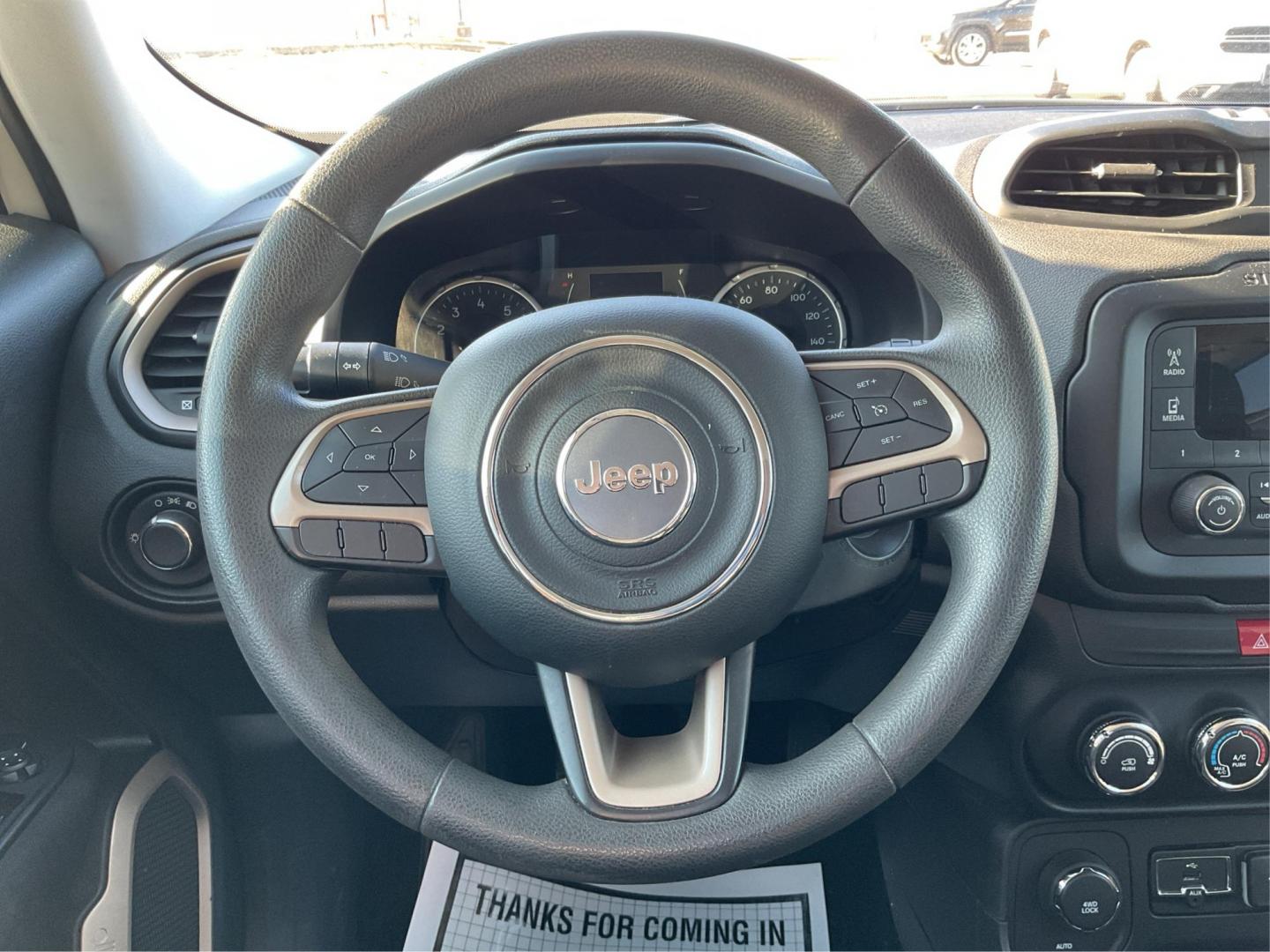 2017 Jeep Renegade Sport 4x4 (ZACCJBAH3HP) with an MultiAir 1.4L I-4 variable valve control engine, Manual transmission, located at 1099 N County Rd 25A, Troy, OH, 45373, (937) 908-9800, 40.057079, -84.212883 - 2017 Jeep Renegade Sport 4x4 - Photo#13