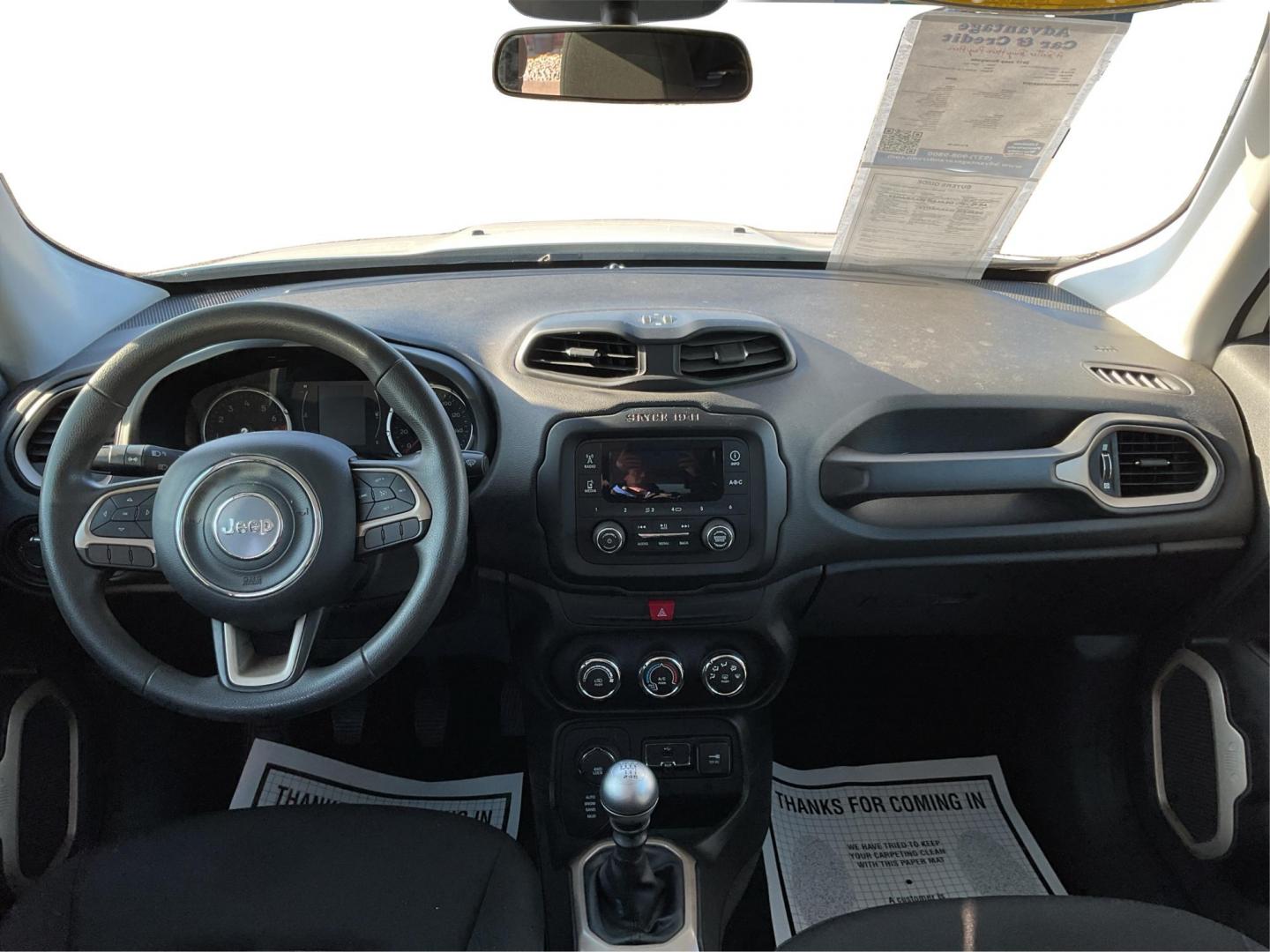 2017 Jeep Renegade Sport 4x4 (ZACCJBAH3HP) with an MultiAir 1.4L I-4 variable valve control engine, Manual transmission, located at 1099 N County Rd 25A, Troy, OH, 45373, (937) 908-9800, 40.057079, -84.212883 - 2017 Jeep Renegade Sport 4x4 - Photo#17