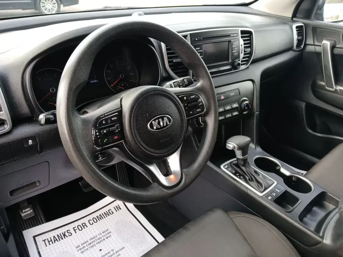 2017 Kia Sportage LX AWD (KNDPMCAC3H7) with an 2.4L V6 DOHC 24V engine, 6-Speed Automatic transmission, located at 1951 S Dayton Lakeview Rd., New Carlisle, OH, 45344, (937) 908-9800, 39.890999, -84.050255 - 2017 Kia Sportage LX AWD - Photo#8