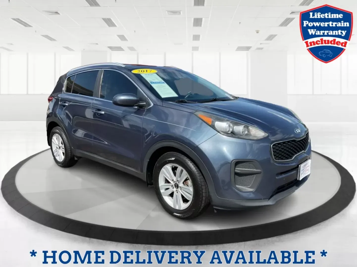 2017 Kia Sportage LX (KNDPM3ACXH7) with an Theta II 2.4L I-4 gasoline direct injection engine, located at 8750 N County Rd 25A, Piqua, OH, 45356, (937) 908-9800, 40.164391, -84.232513 - **Discover Your Next Adventure with the 2017 Kia Sportage LX at Advantage Car and Credit!** <br /> <br /> Are you ready to elevate your driving experience? Look no further! This stunning 2017 Kia Sportage LX in Pacific Blue is perfect for anyone who craves both style and functionality. Whether you'r - Photo#0
