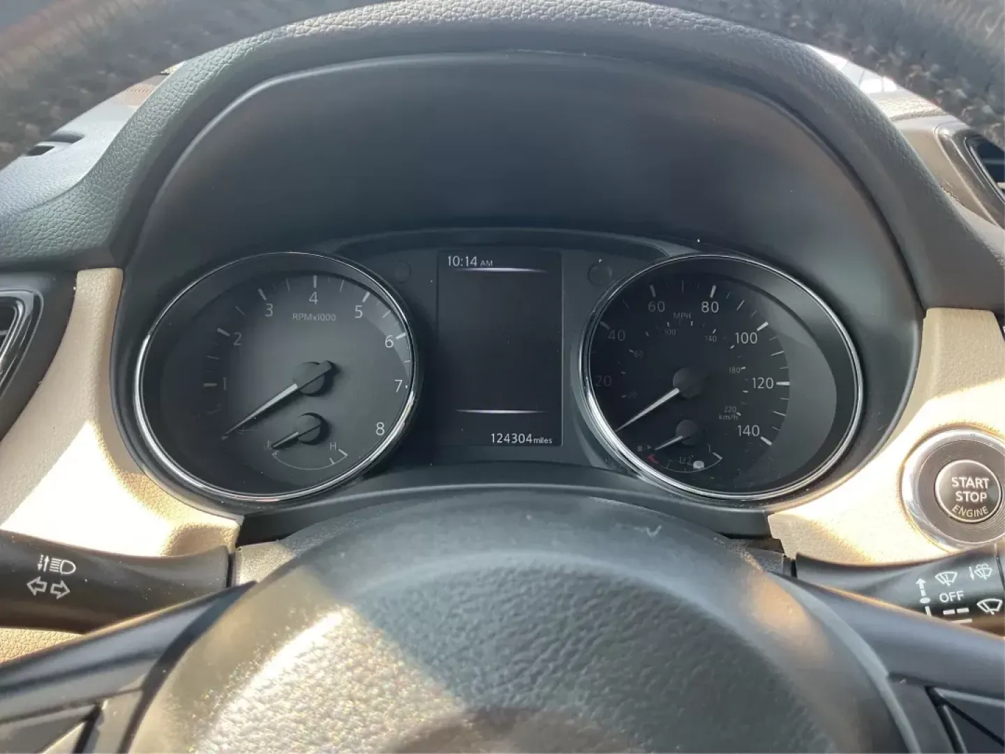2017 Nissan Rogue SV (5N1AT2MV3HC) with an 2.5L I-4 DOHC engine, located at 1099 N County Rd 25A, Troy, OH, 45373, (937) 908-9800, 40.057079, -84.212883 - 2017 Nissan Rogue SV - Photo#13