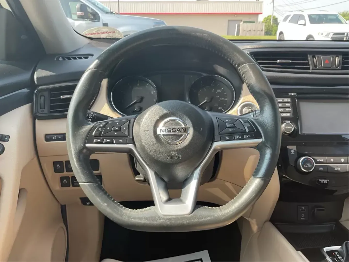 2017 Nissan Rogue SV (5N1AT2MV3HC) with an 2.5L I-4 DOHC engine, located at 1099 N County Rd 25A, Troy, OH, 45373, (937) 908-9800, 40.057079, -84.212883 - 2017 Nissan Rogue SV - Photo#14
