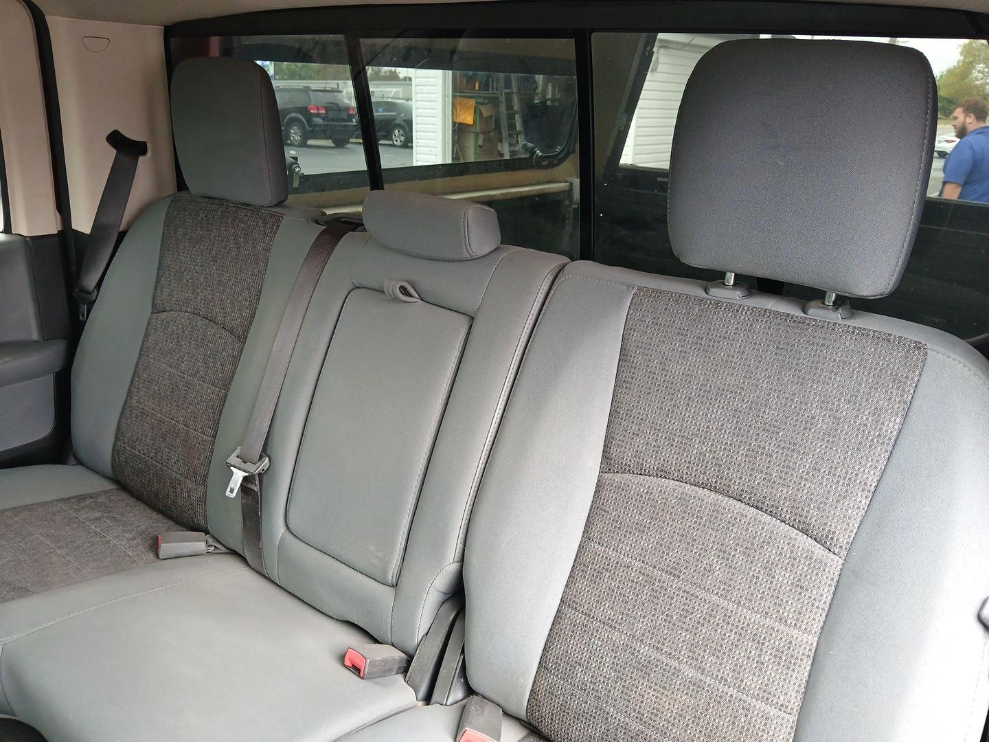 2017 Ram 1500 SLT Crew Cab SWB 4WD (3C6RR7LT1HG) with an 5.7L V8 OHV 16V engine, 8-Speed Automatic transmission, located at 880 E. National Road, Vandalia, OH, 45377, (937) 908-9800, 39.891918, -84.183594 - 2017 Ram 1500 SLT Crew Cab SWB 4WD - Photo#9