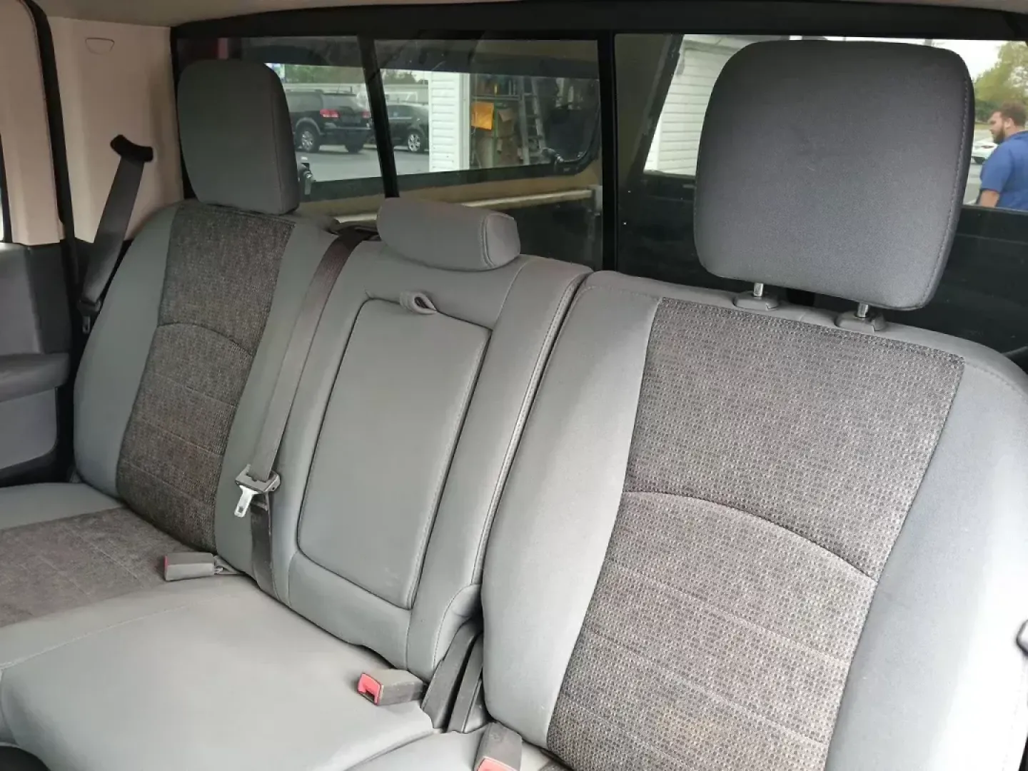 2017 Ram 1500 SLT Crew Cab SWB 4WD (3C6RR7LT1HG) with an 5.7L V8 OHV 16V engine, 8-Speed Automatic transmission, located at 880 E. National Road, Vandalia, OH, 45377, (937) 908-9800, 39.891918, -84.183594 - 2017 Ram 1500 SLT Crew Cab SWB 4WD - Photo#10