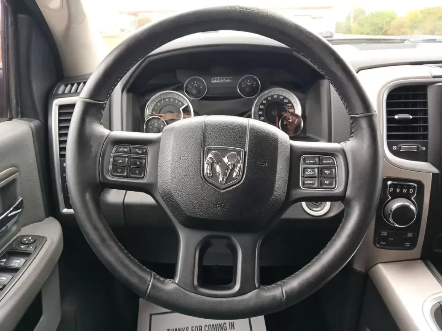 2017 Ram 1500 SLT Crew Cab SWB 4WD (3C6RR7LT1HG) with an 5.7L V8 OHV 16V engine, 8-Speed Automatic transmission, located at 880 E. National Road, Vandalia, OH, 45377, (937) 908-9800, 39.891918, -84.183594 - 2017 Ram 1500 SLT Crew Cab SWB 4WD - Photo#16