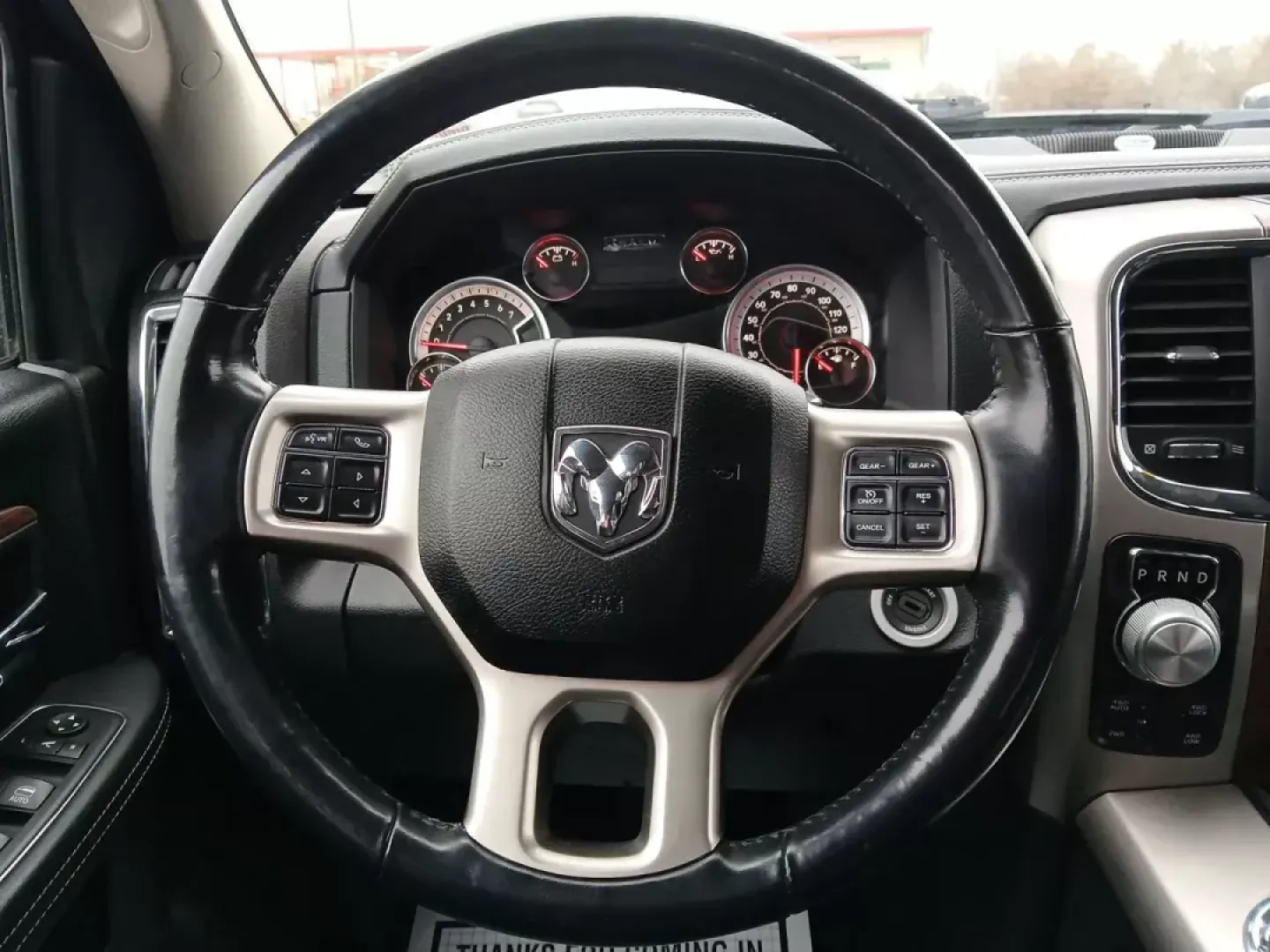 2017 Ram 1500 Laramie Quad Cab 4WD (1C6RR7JT1HS) with an 5.7L V8 OHV 16V engine, 8-Speed Automatic transmission, located at 1184 Kauffman Ave, Fairborn, OH, 45324, (937) 908-9800, 39.807072, -84.030914 - 2017 Ram 1500 Laramie Quad Cab 4WD - Photo#14