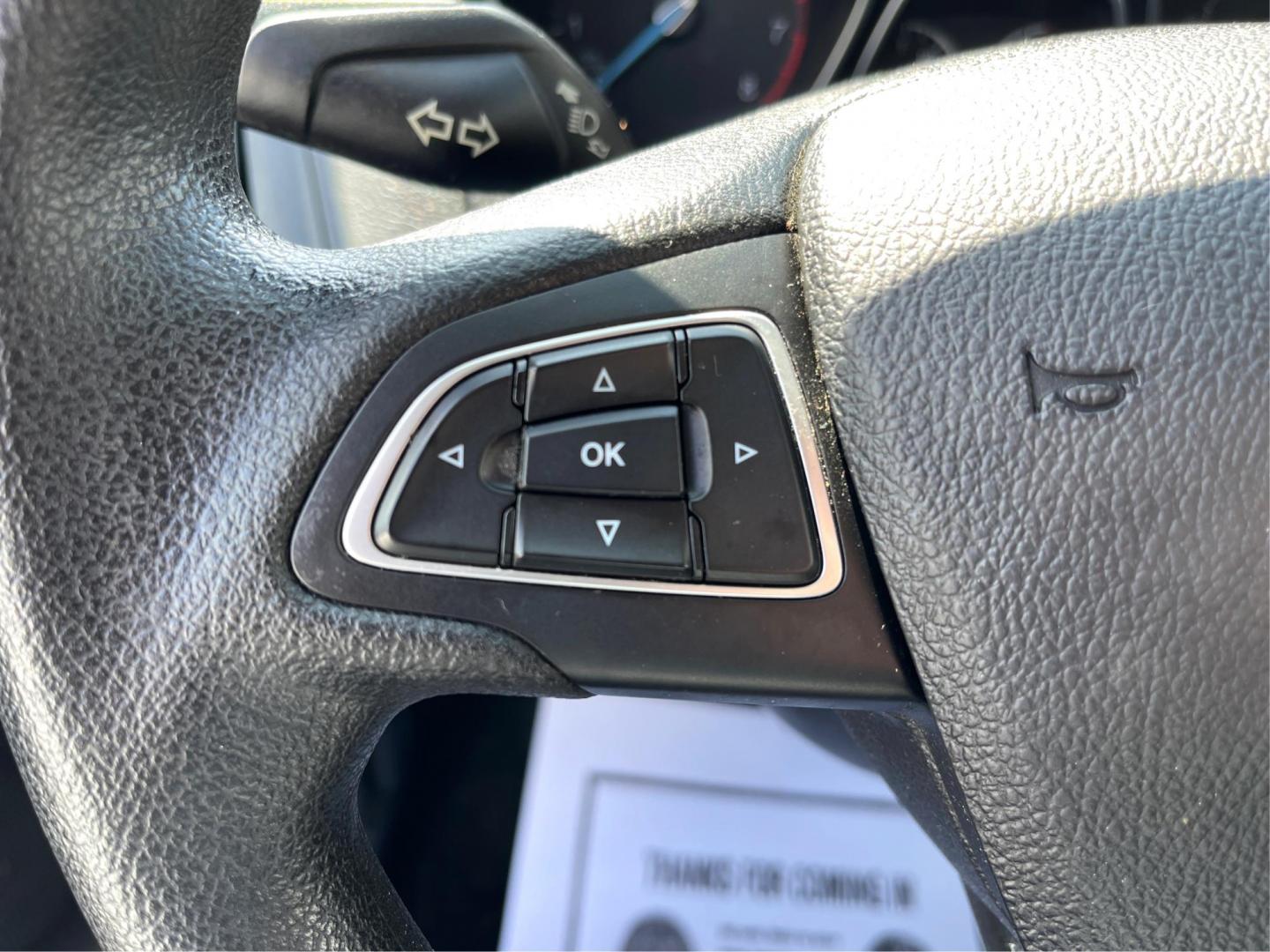 2018 Ford Focus S Sedan (1FADP3E20JL) with an 2.0L L4 DOHC 16V engine, 5-Speed Manual transmission, located at 1230 East Main St, Xenia, OH, 45385, (937) 908-9800, 39.688026, -83.910172 - One Owner - Photo#11