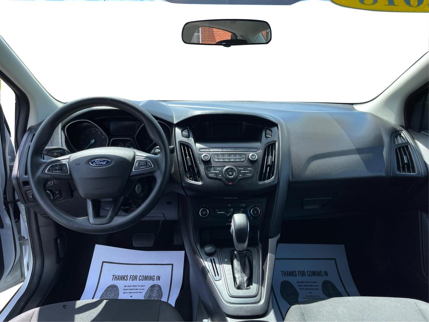 2018 Ford Focus S Sedan (1FADP3E20JL) with an 2.0L L4 DOHC 16V engine, 5-Speed Manual transmission, located at 1230 East Main St, Xenia, OH, 45385, (937) 908-9800, 39.688026, -83.910172 - One Owner - Photo#15