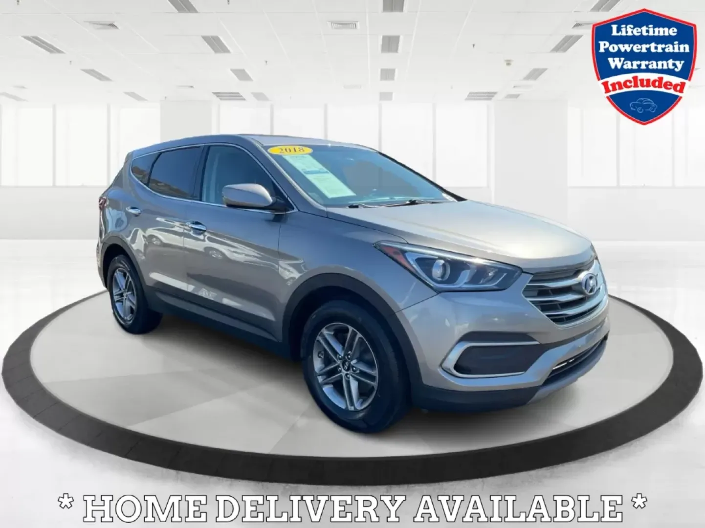 2018 Hyundai Santa Fe 2.4L (5NMZTDLB0JH) with an Theta II 2.4L I-4 gasoline direct injection engine, located at 401 Woodman Dr, Riverside, OH, 45431, (937) 908-9800, 39.760899, -84.123421 - Experience the perfect blend of comfort, style, and versatility with the **2018 Hyundai Santa Fe Sport**, now available at **Advantage Car and Credit**, your trusted **Buy Here Pay Here dealership** located at **1184 Kauffman Ave, Fairborn, OH 45324**. Whether you're a growing family looking for a r - Photo#0