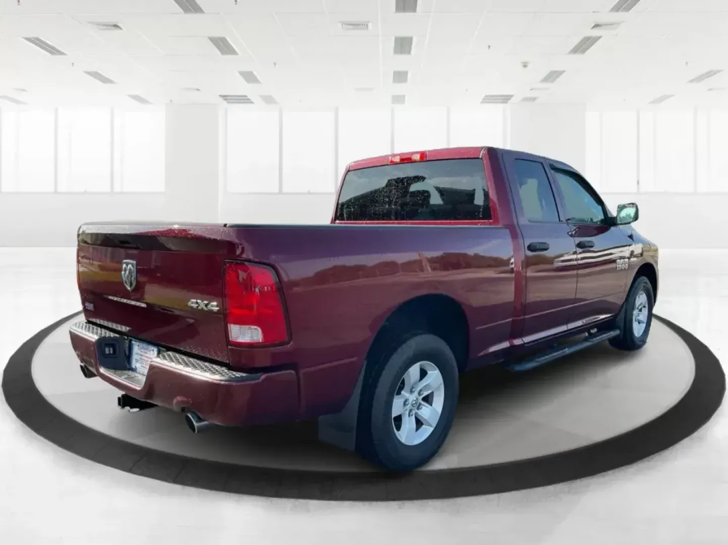 2018 Ram 1500 Express Quad Cab 4x4 6'4 Box (1C6RR7FT8JS) with an Other engine, located at 880 E. National Road, Vandalia, OH, 45377, (937) 908-9800, 39.891918, -84.183594 - Are you ready to elevate your adventures and tackle any terrain with confidence? The 2018 Ram 1500 Express Quad Cab 4x4 is the ultimate truck for weekend warriors and daily commuters alike, offering the perfect blend of power, versatility, and style. With a striking Delmonico Red Pearlcoat exterior - Photo#2
