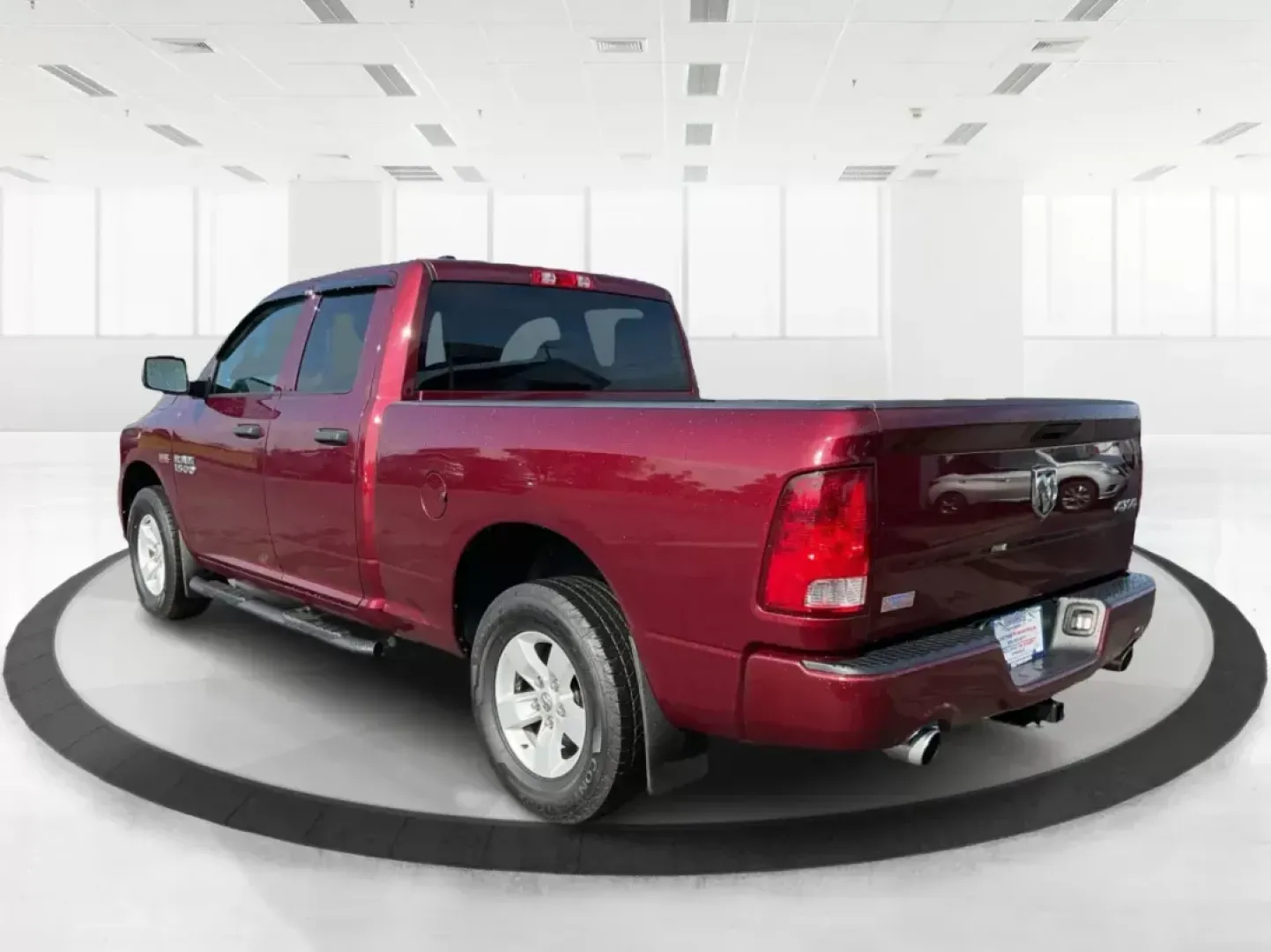 2018 Ram 1500 Express Quad Cab 4x4 6'4 Box (1C6RR7FT8JS) with an Other engine, located at 880 E. National Road, Vandalia, OH, 45377, (937) 908-9800, 39.891918, -84.183594 - Are you ready to elevate your adventures and tackle any terrain with confidence? The 2018 Ram 1500 Express Quad Cab 4x4 is the ultimate truck for weekend warriors and daily commuters alike, offering the perfect blend of power, versatility, and style. With a striking Delmonico Red Pearlcoat exterior - Photo#4