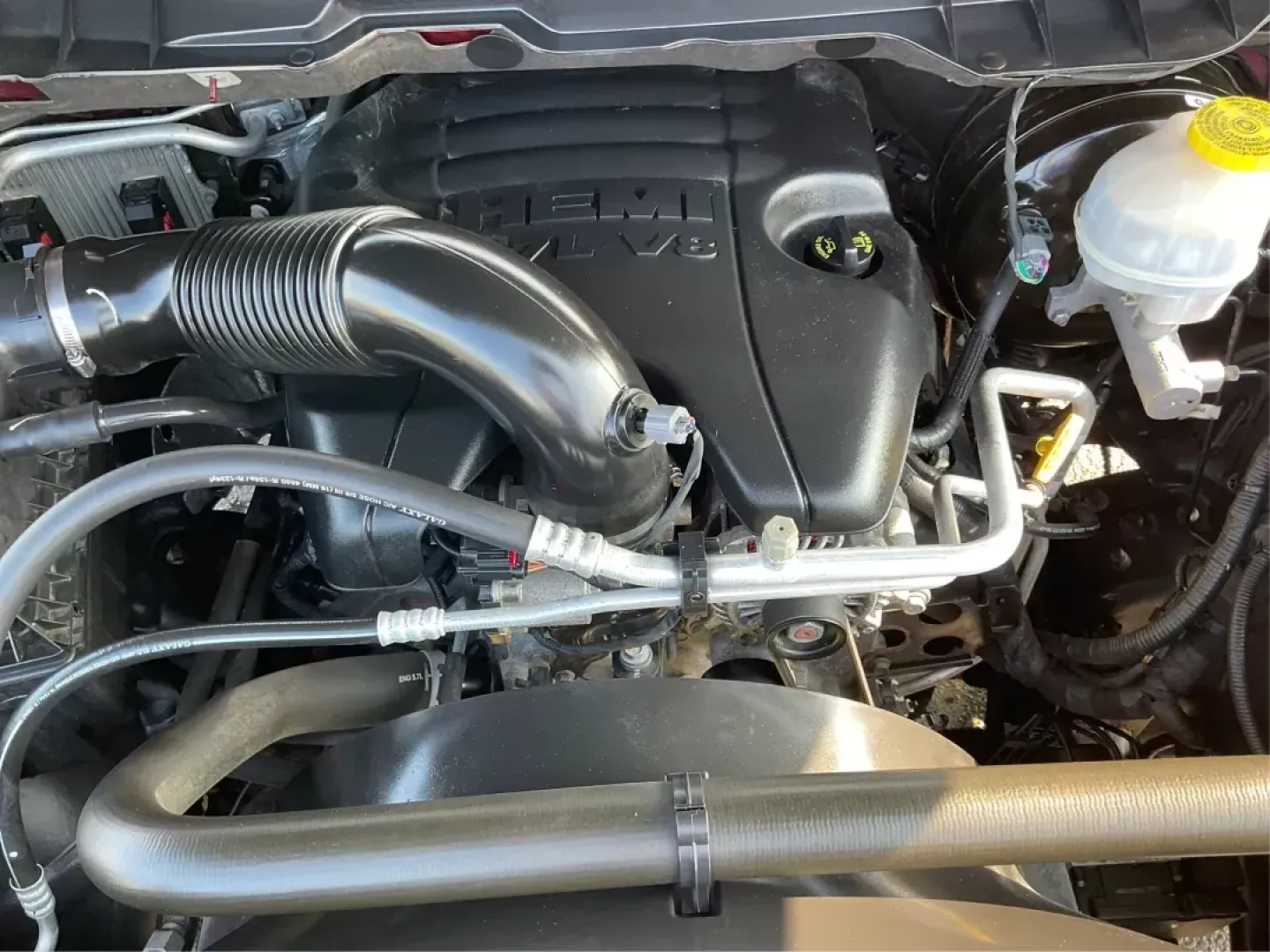 2018 Ram 1500 Express Quad Cab 4x4 6'4 Box (1C6RR7FT8JS) with an Other engine, located at 880 E. National Road, Vandalia, OH, 45377, (937) 908-9800, 39.891918, -84.183594 - Are you ready to elevate your adventures and tackle any terrain with confidence? The 2018 Ram 1500 Express Quad Cab 4x4 is the ultimate truck for weekend warriors and daily commuters alike, offering the perfect blend of power, versatility, and style. With a striking Delmonico Red Pearlcoat exterior - Photo#10