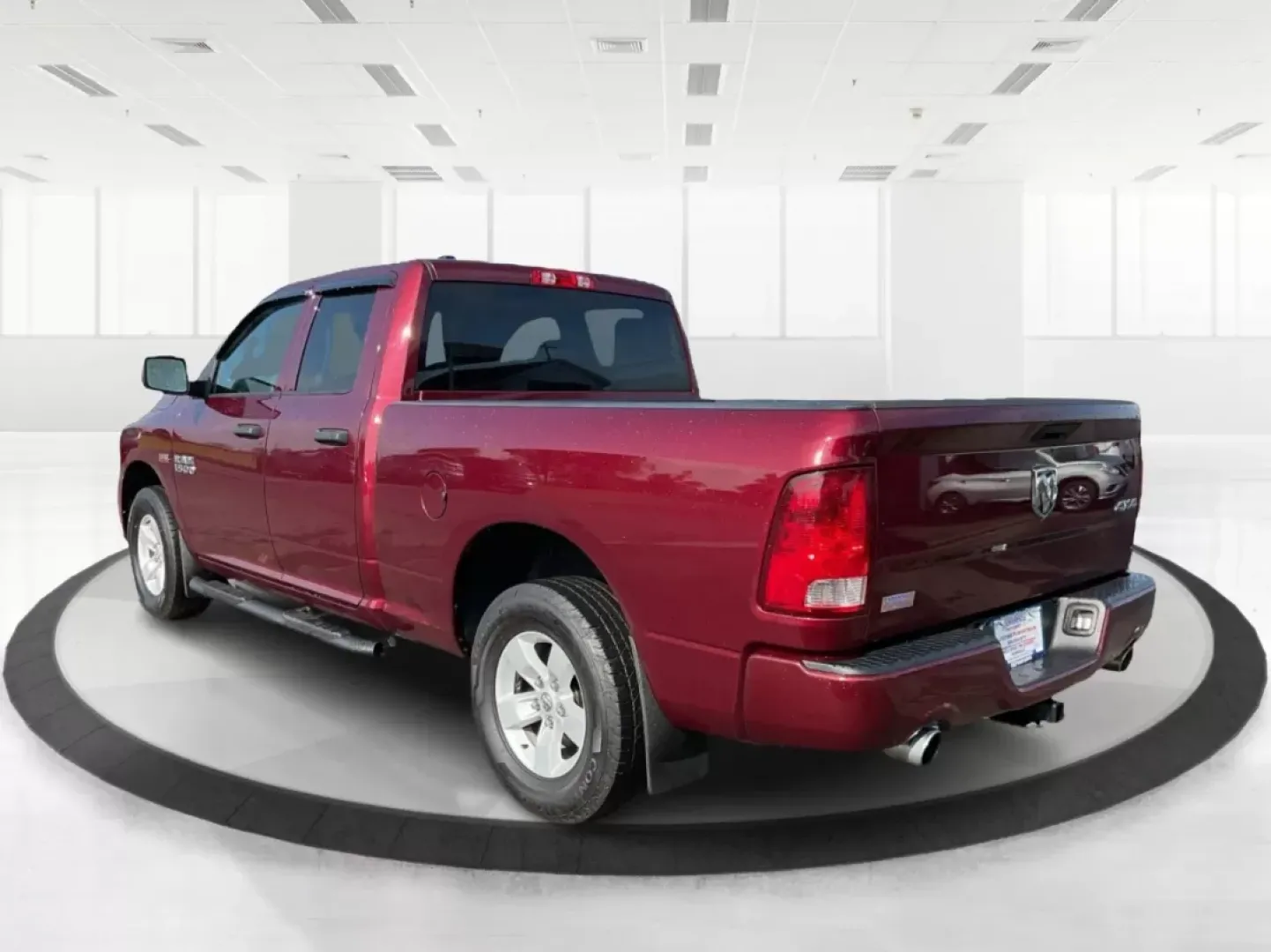 2018 Ram 1500 Express Quad Cab 4x4 6'4 Box (1C6RR7FT8JS) with an Other engine, located at 880 E. National Road, Vandalia, OH, 45377, (937) 908-9800, 39.891918, -84.183594 - Are you ready to elevate your adventures and tackle any terrain with confidence? The 2018 Ram 1500 Express Quad Cab 4x4 is the ultimate truck for weekend warriors and daily commuters alike, offering the perfect blend of power, versatility, and style. With a striking Delmonico Red Pearlcoat exterior - Photo#4