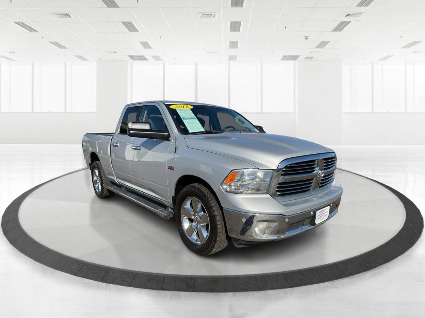2018 Ram 1500 Big Horn Quad Cab 4x4 6'4 Box (1C6RR7GT2JS) with an EcoDiesel 3L V-6 diesel direct injection engine, located at 8750 N County Rd 25A, Piqua, OH, 45356, (937) 908-9800, 40.164391, -84.232513 - 2018 Ram 1500 Big Horn Quad Cab 4x4 6'4 Box - Photo#0
