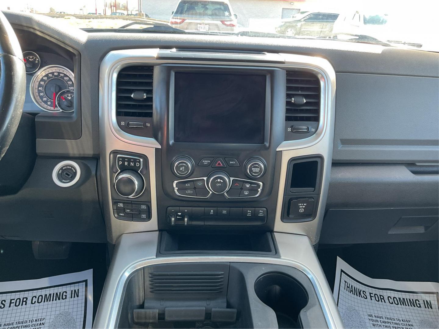 2018 Ram 1500 Big Horn Quad Cab 4x4 6'4 Box (1C6RR7GT2JS) with an EcoDiesel 3L V-6 diesel direct injection engine, located at 8750 N County Rd 25A, Piqua, OH, 45356, (937) 908-9800, 40.164391, -84.232513 - 2018 Ram 1500 Big Horn Quad Cab 4x4 6'4 Box - Photo#11