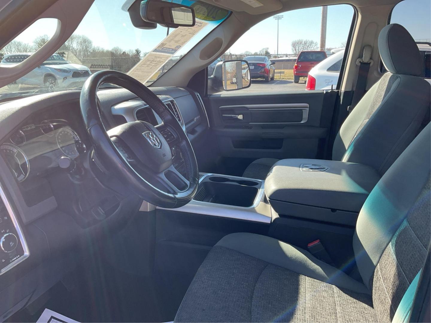 2018 Ram 1500 Big Horn Quad Cab 4x4 6'4 Box (1C6RR7GT2JS) with an EcoDiesel 3L V-6 diesel direct injection engine, located at 8750 N County Rd 25A, Piqua, OH, 45356, (937) 908-9800, 40.164391, -84.232513 - 2018 Ram 1500 Big Horn Quad Cab 4x4 6'4 Box - Photo#8