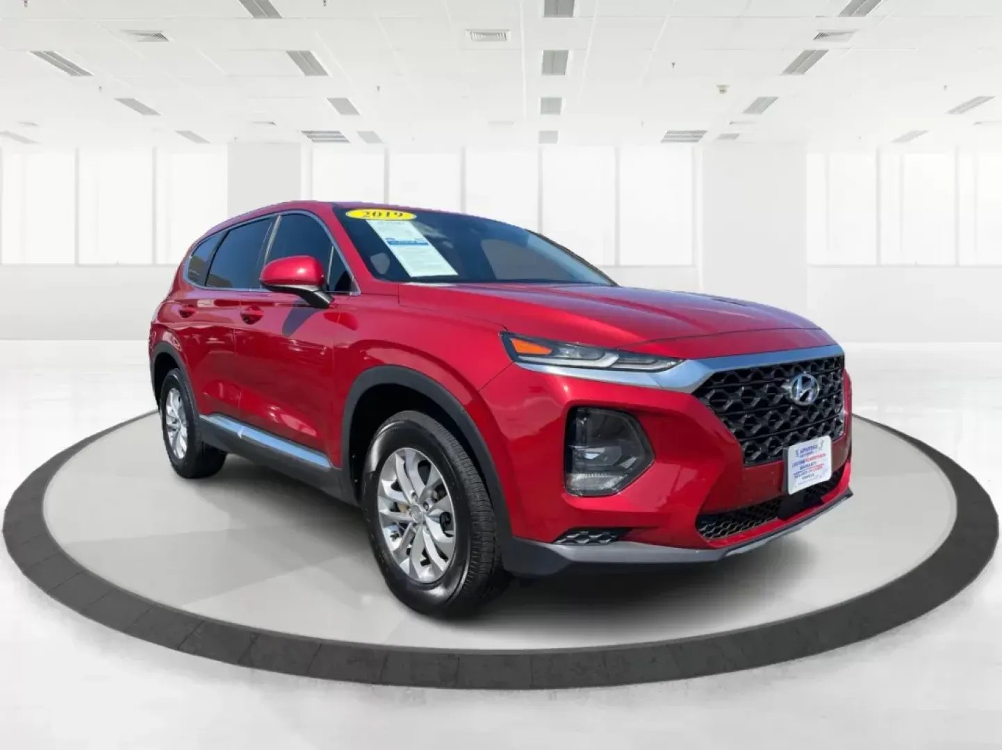 2019 Hyundai Santa Fe SE 2.4 AWD (5NMS2CAD9KH) with an 2.4L L4 DOHC 16V engine, 8-Speed Automatic transmission, located at 8750 N County Rd 25A, Piqua, OH, 45356, (937) 908-9800, 40.164391, -84.232513 - 2019 Hyundai Santa Fe SE 2.4 AWD - Photo#0